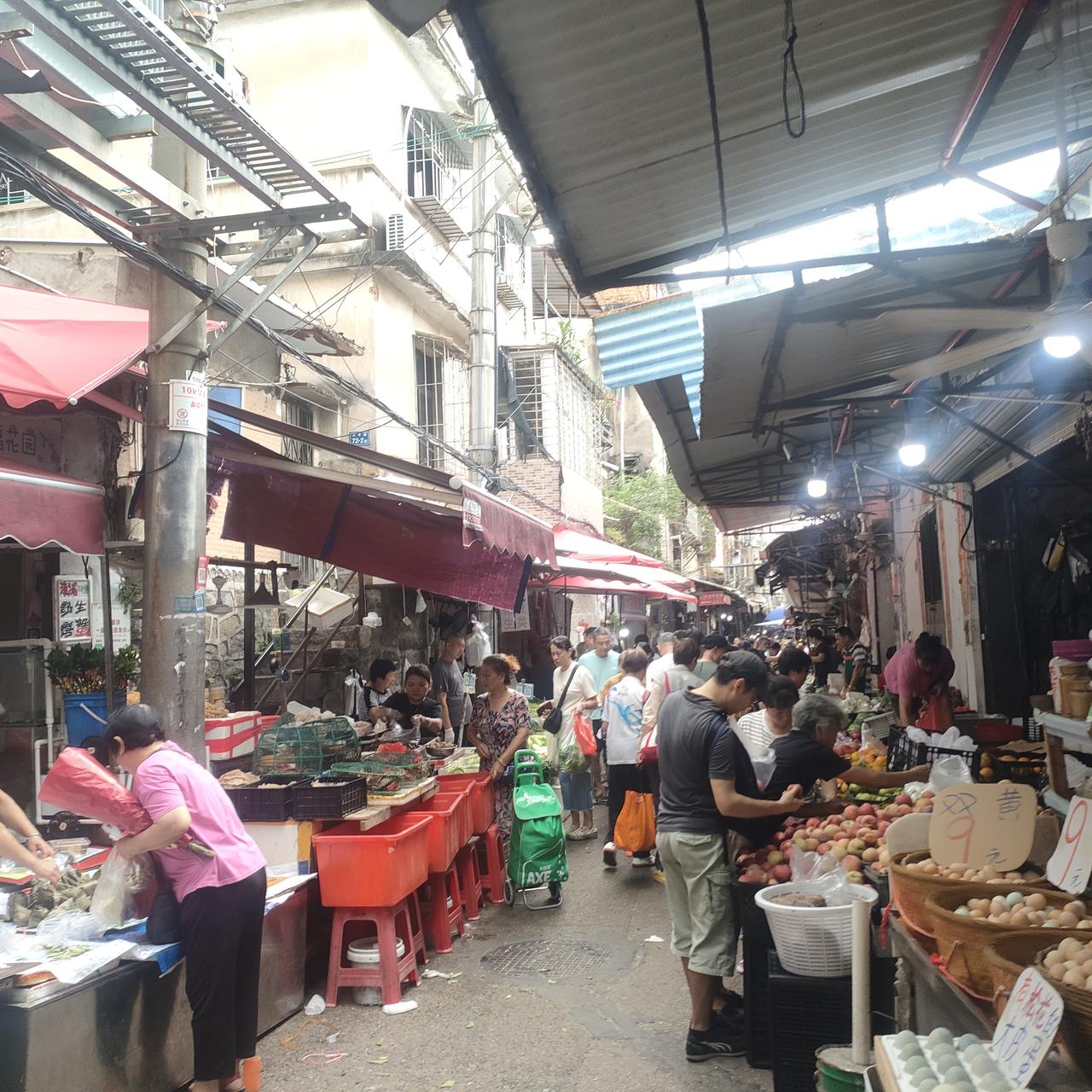 厦门的八市，现在基本可分游客的八市和市民的八市。开禾路总见游客甚至拉着拉杆箱逛着