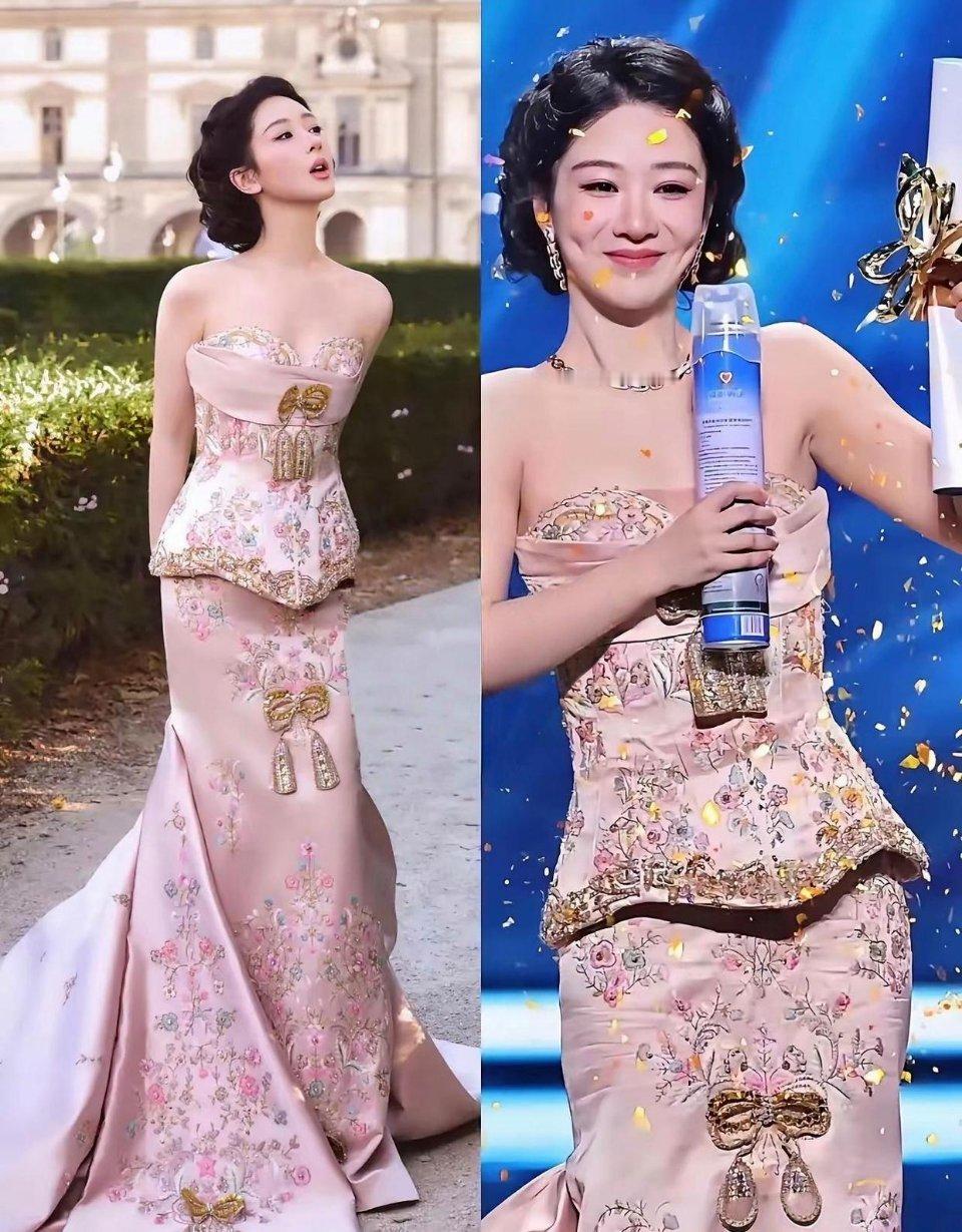 杨紫那件80万的高定战袍，已经被品牌方销毁了这也太浪费了，80万自己留着收藏不行