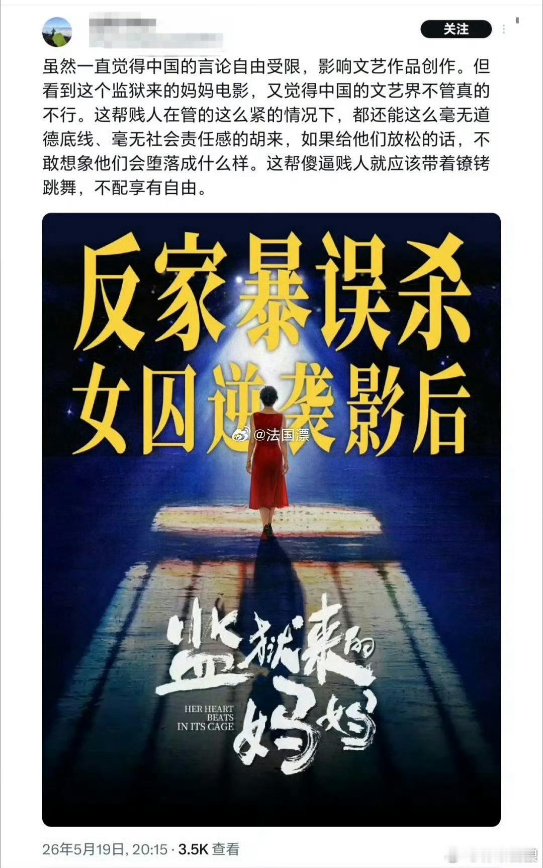 《监狱来的妈妈》，一部连反贼都觉得恶心的电影