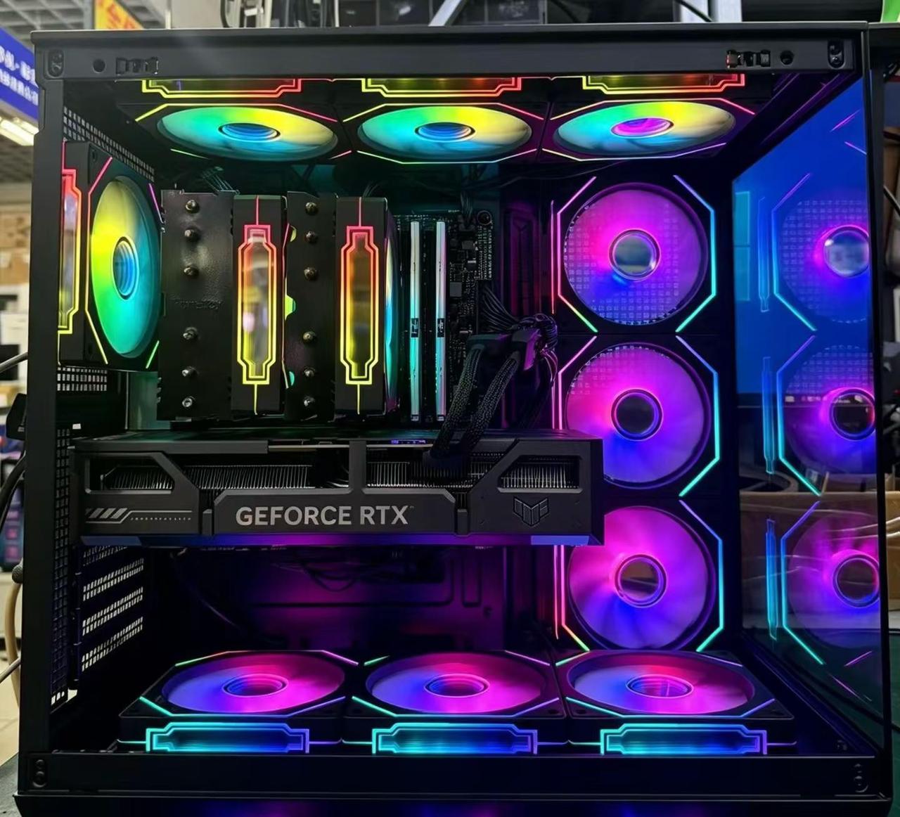 CPU：i5‑14600KF14核20线程主板：华硕TXGAMINGB7