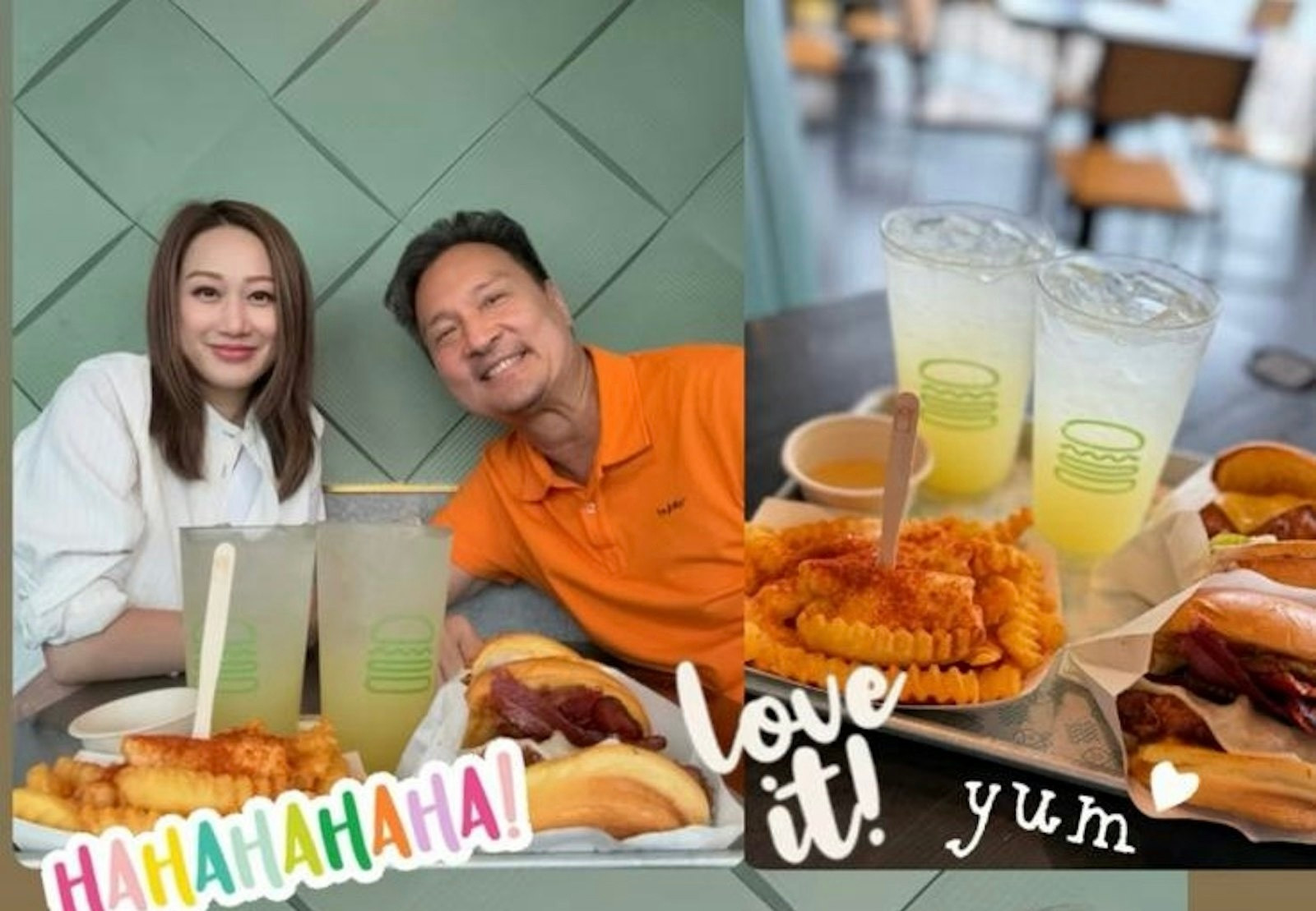 「TVB御用有钱人」黄子雄为旧爱夏竹欣庆生，曾拍拖8年后因了解而分手，但再见亦是