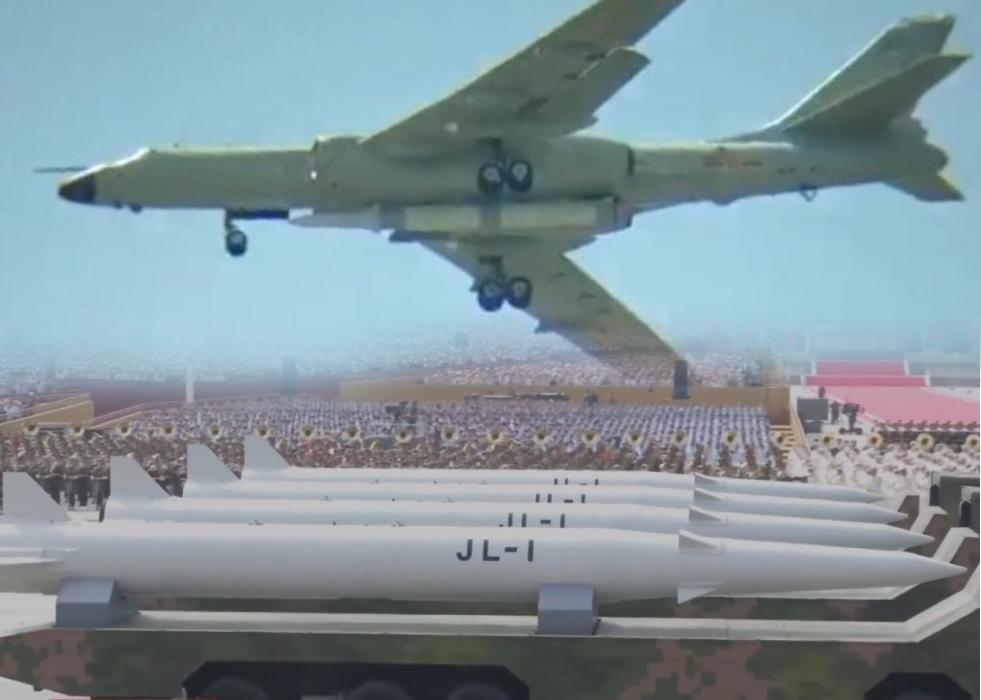陆基“东风”打过了，海基“巨浪”也打出去了，现在压力给到空基“惊雷”，轰-6N战