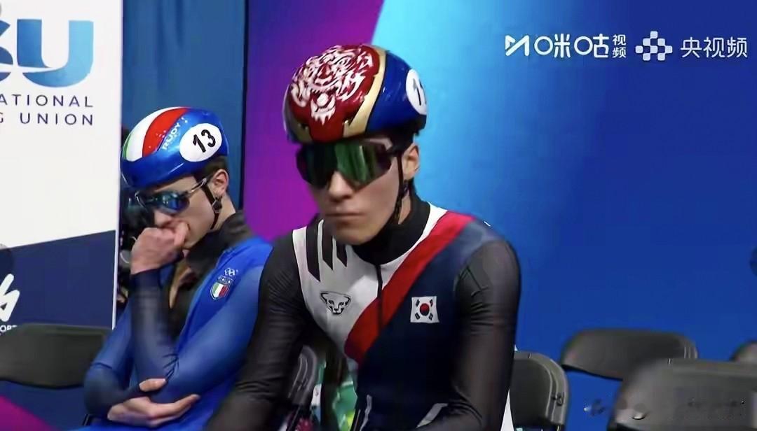 在昨晚进行的米兰冬奥会短道速滑男子1/4决赛中，韩国的奥运冠军、与中国短道队有“
