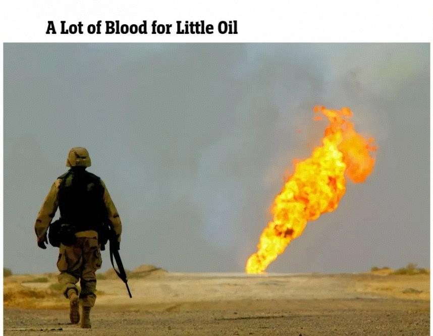 “美国非常幸运：无论他们去哪里输出‘自由’，那里总能找到石油。”这是意大利著名