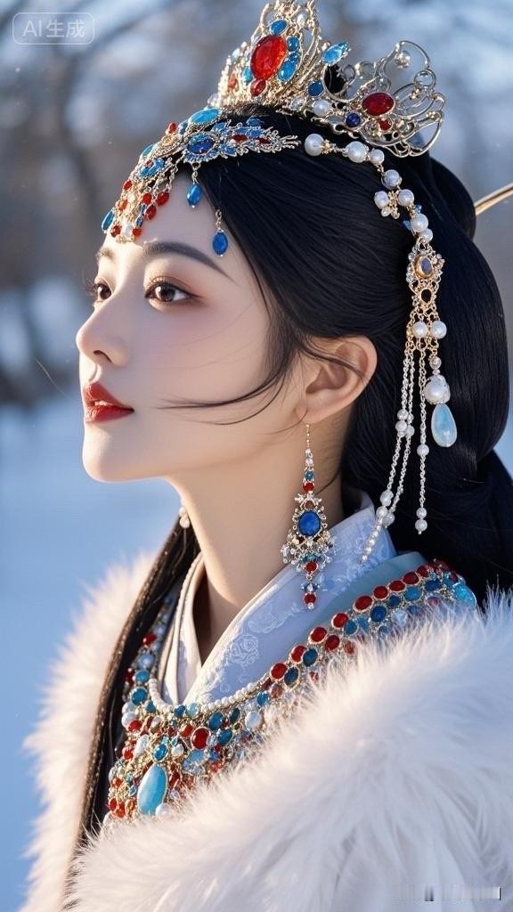 穿越时空的古典美人，惊艳了整个冬天！