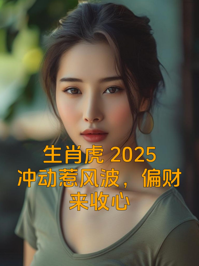 生肖虎2025：冲动惹风波，偏财来收心