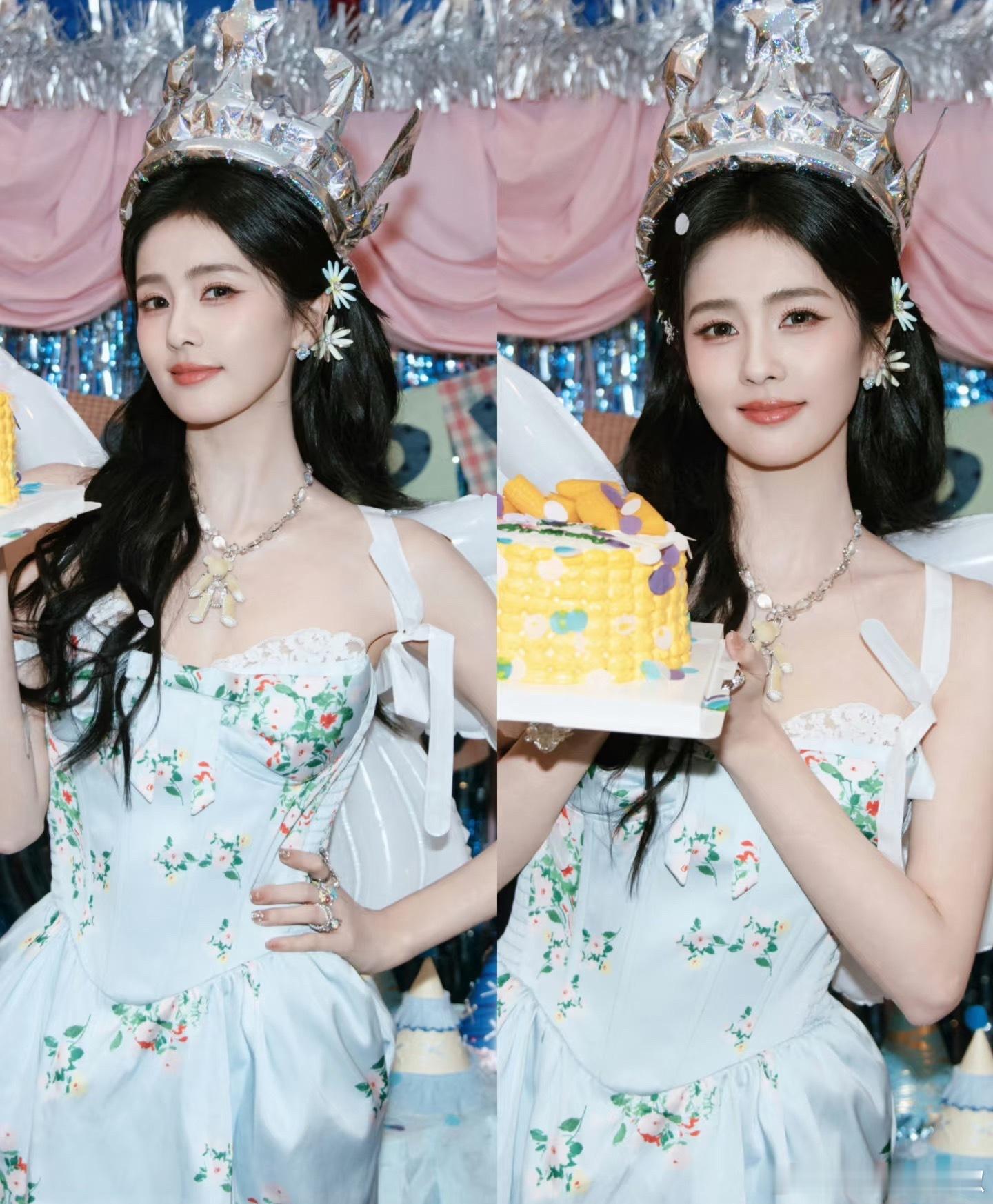 白鹿32岁生日，是公主也是女主👸​​​