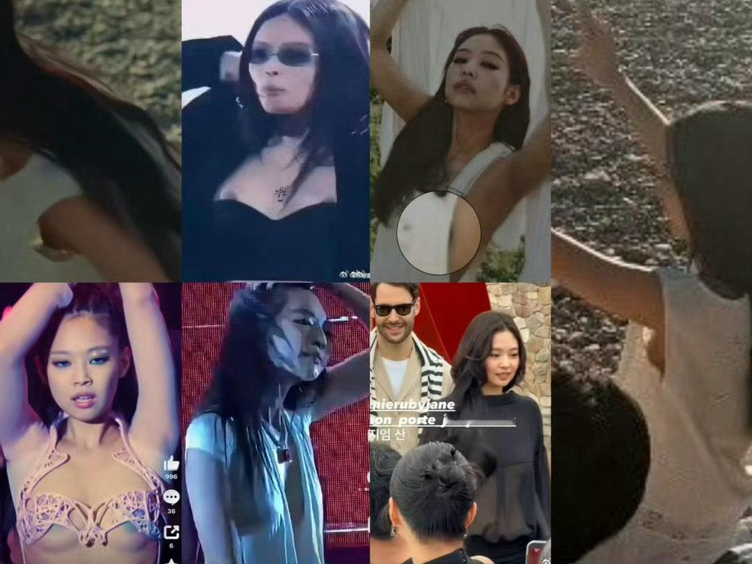 Jennie新歌MV疑似走光，说的还挺委婉众多周知这不是第一次了，我们来细数1.