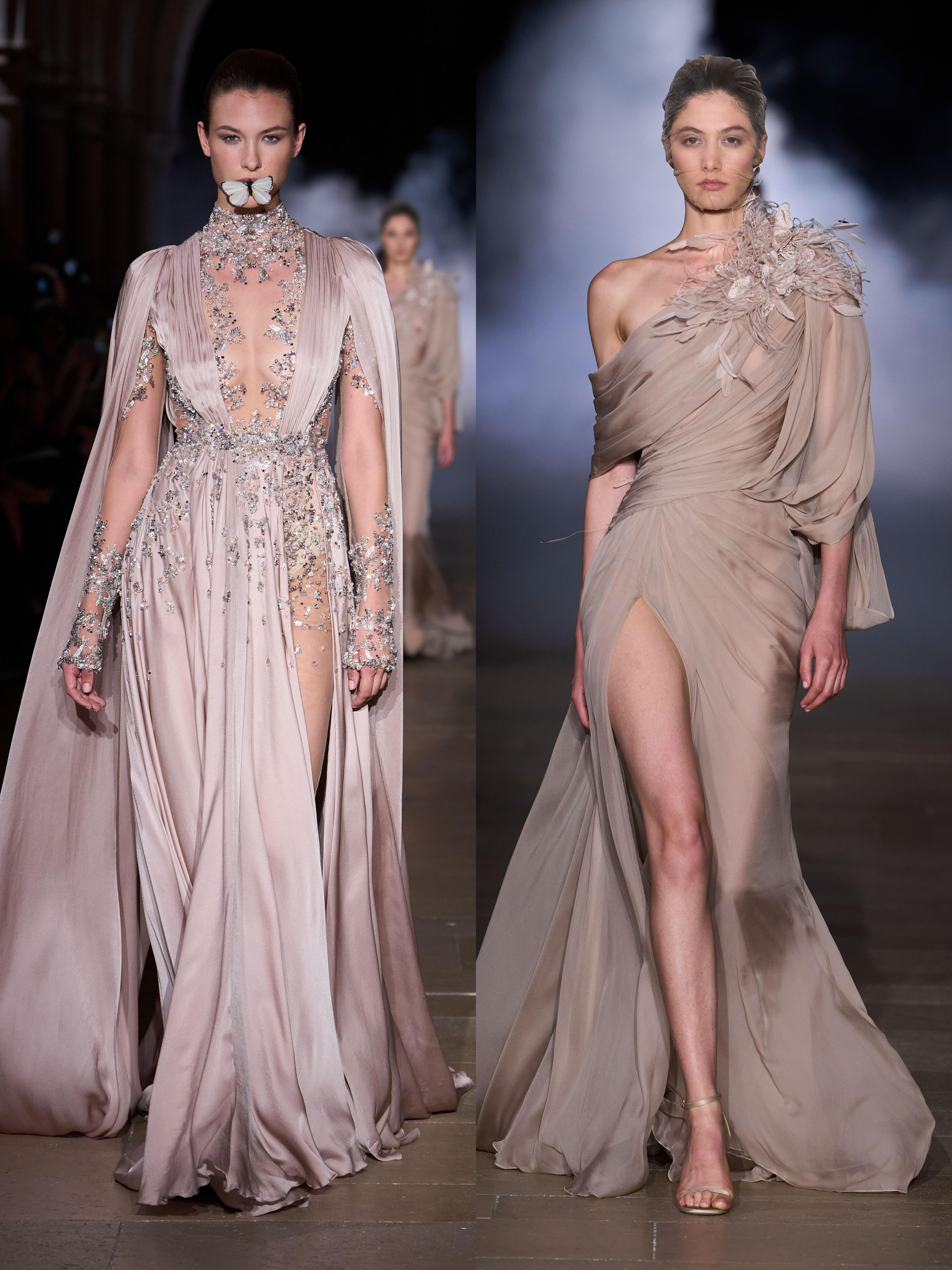 发挥依旧超级稳定的ZuhairMurad2026秋冬高定巴黎高定时装周