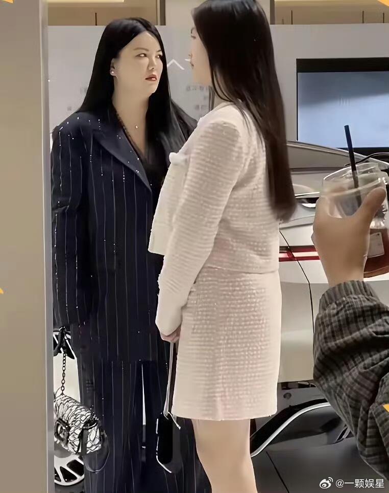 李湘年轻的时候也是个美少女啊，怎么女儿直接长成她现在的样子[笑着哭]​​​