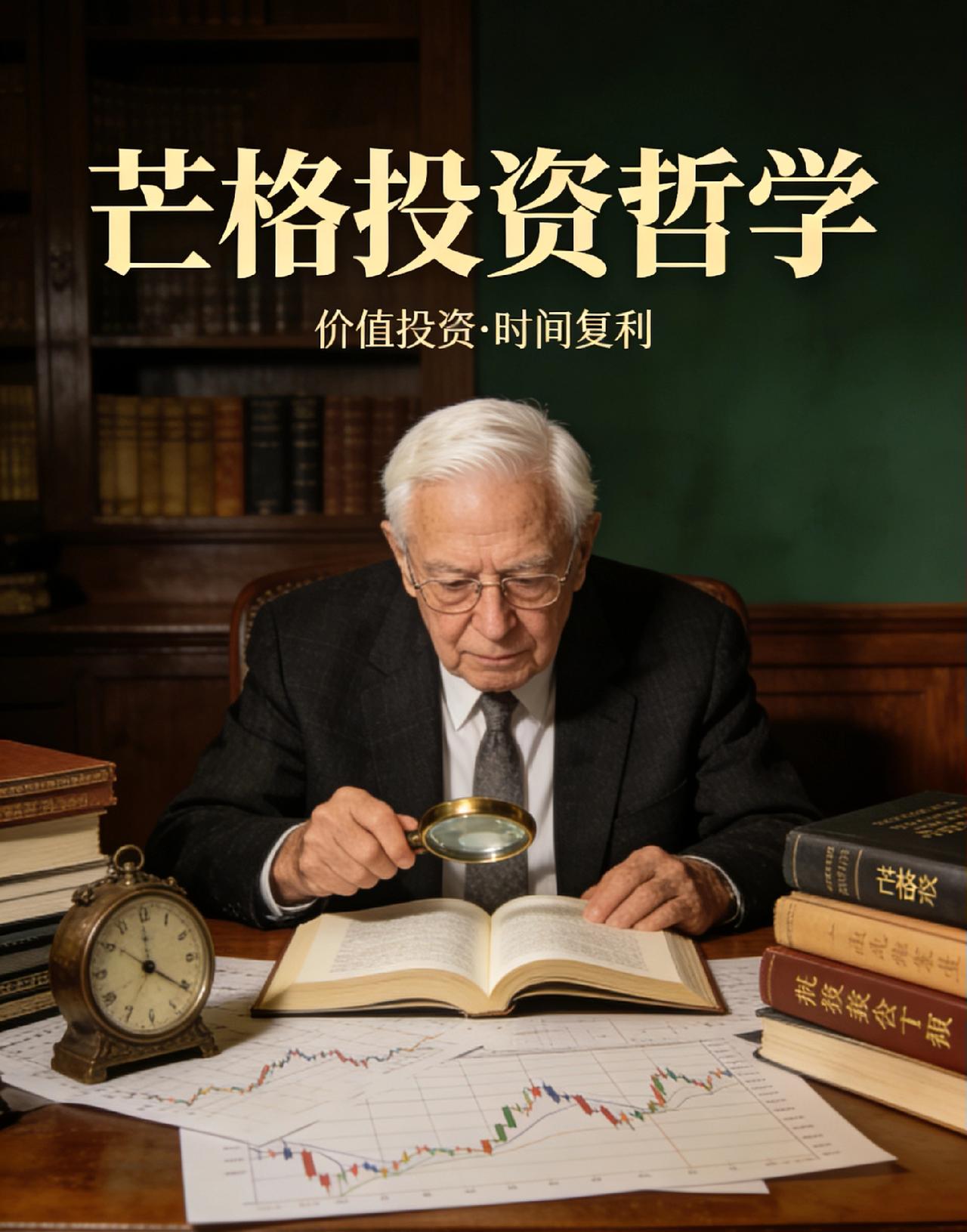 芒格：真正的投资，从来不是追热点，而是守常识投资不是比谁跑得更快，而是比谁