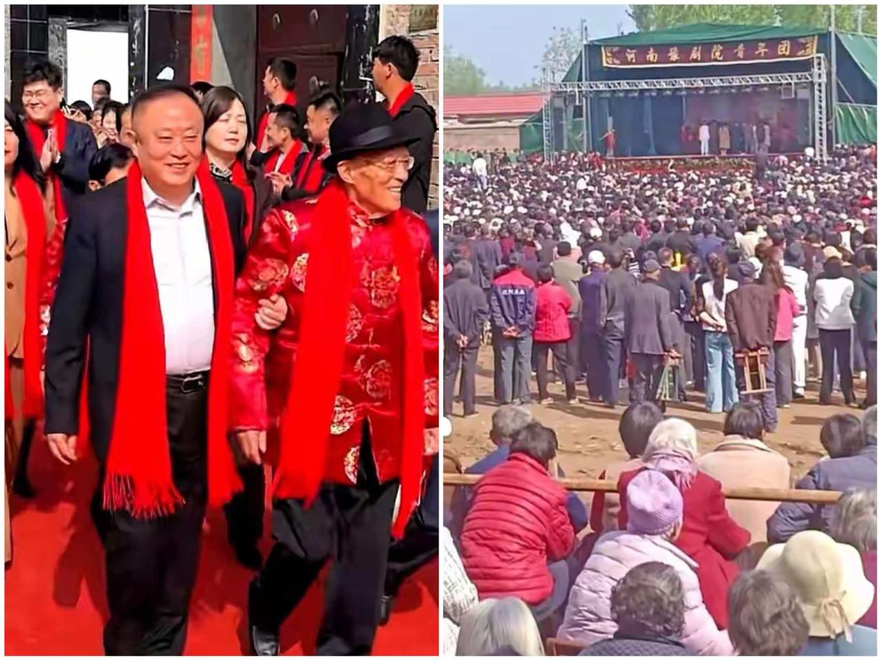 河南王大井村，王朝银给父亲办八十大寿，没摆流水席，没买贵重礼物，悄悄联系了能在省