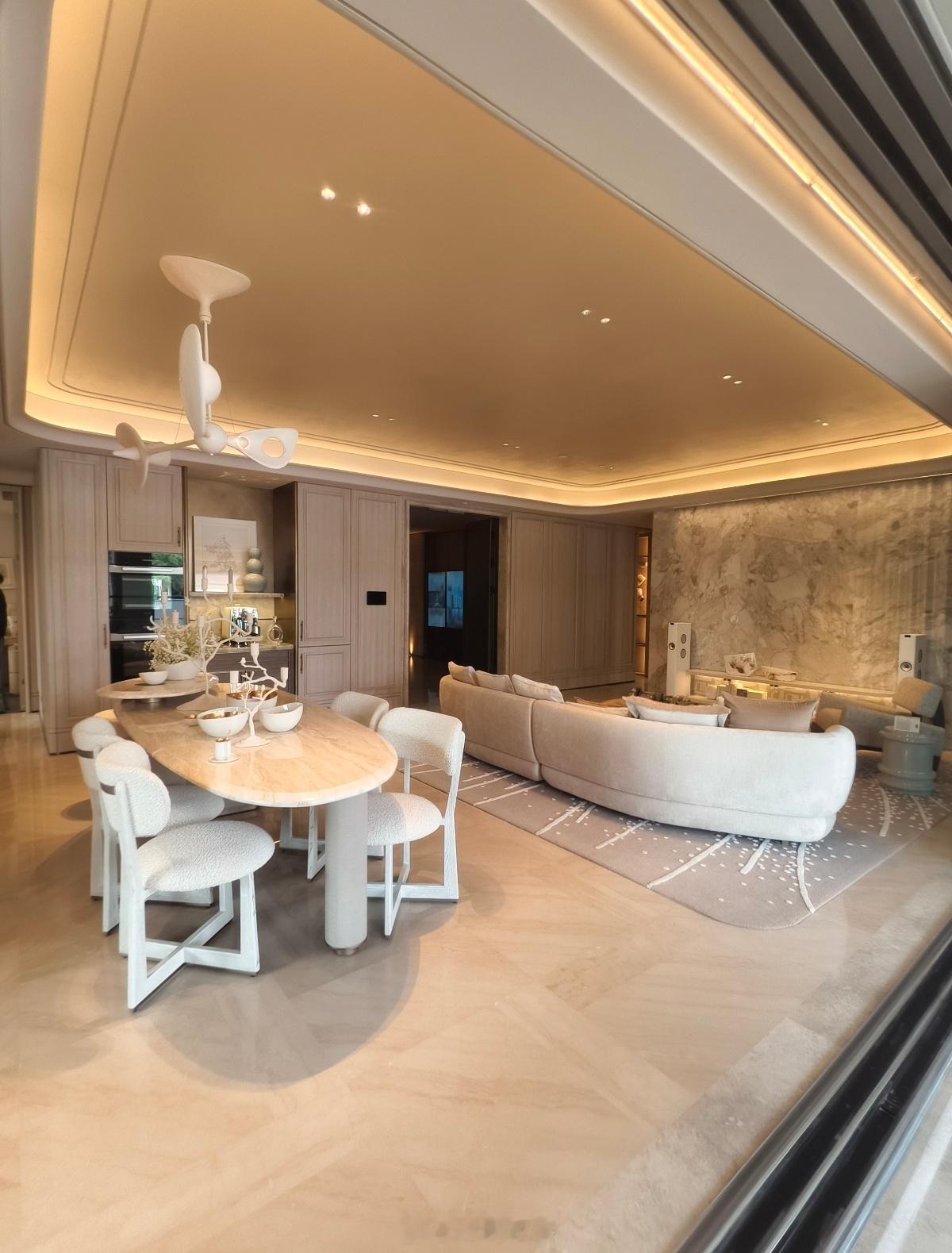 后海招商玺237平样板房，这样的风格你们喜欢吗？价格13-15万，大户型总价14