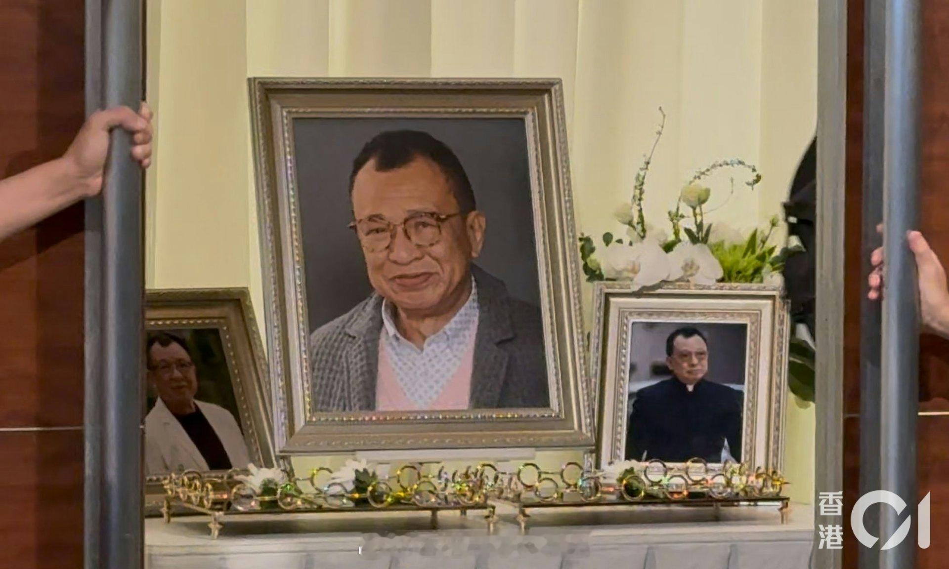 许绍雄设灵｜古天乐、林峯、宣萱送上花牌悼念|香港01资深演员许绍雄（Be