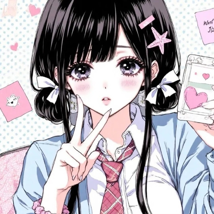 𝙒𝙚𝘾𝙝𝙖𝙩｜元气少女动漫女头