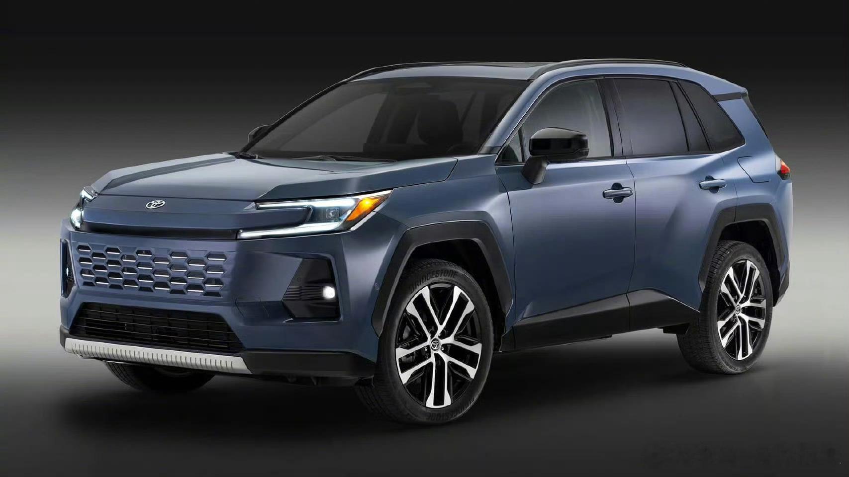 老马在路上全新丰田RAV4发布外观三种版本：常规、GRSPORT套件、Woo