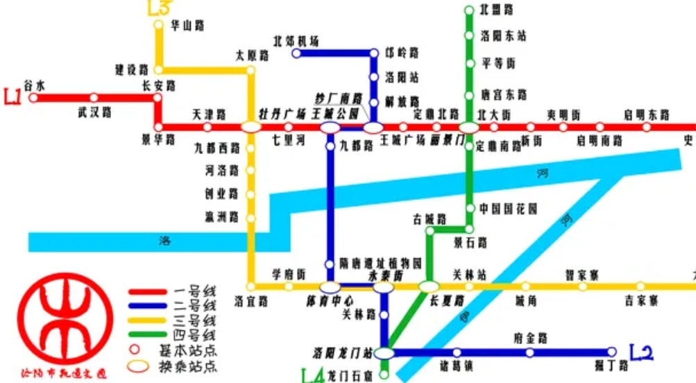 洛阳地铁二期建成后，北接北郊机场，南达龙门石窟，东到白马寺，并延伸至伊滨新区，并