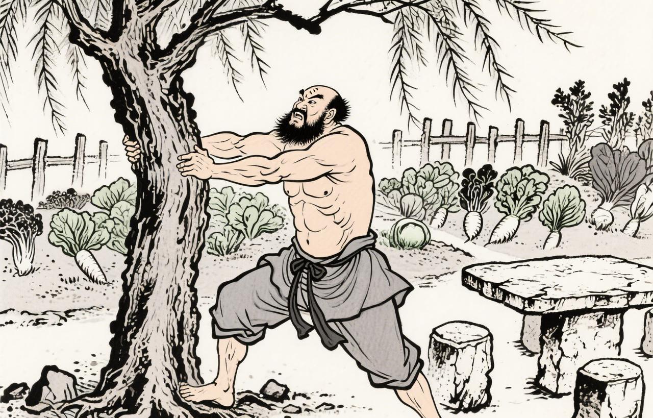 你说鲁智深在大相国寺看菜园子，整天喝酒吃肉，寺庙真就睁一只眼闭一只眼？这事儿乍看