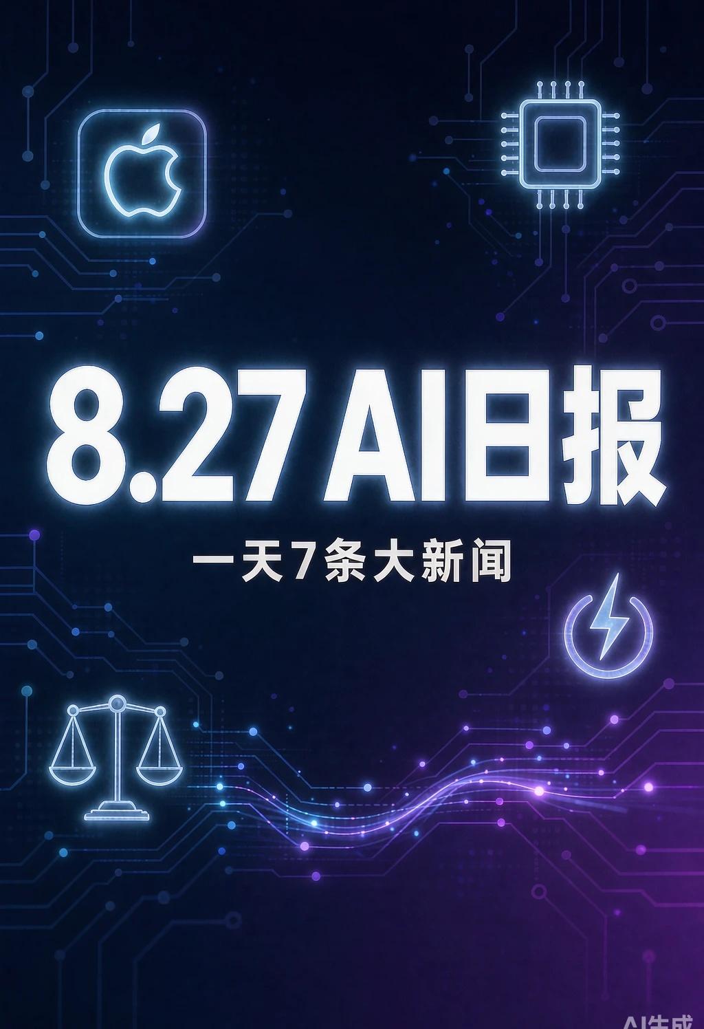 一天7条AI大新闻💥苹果Meta全炸了今天AI圈信息量爆炸，帮你浓缩成7条，