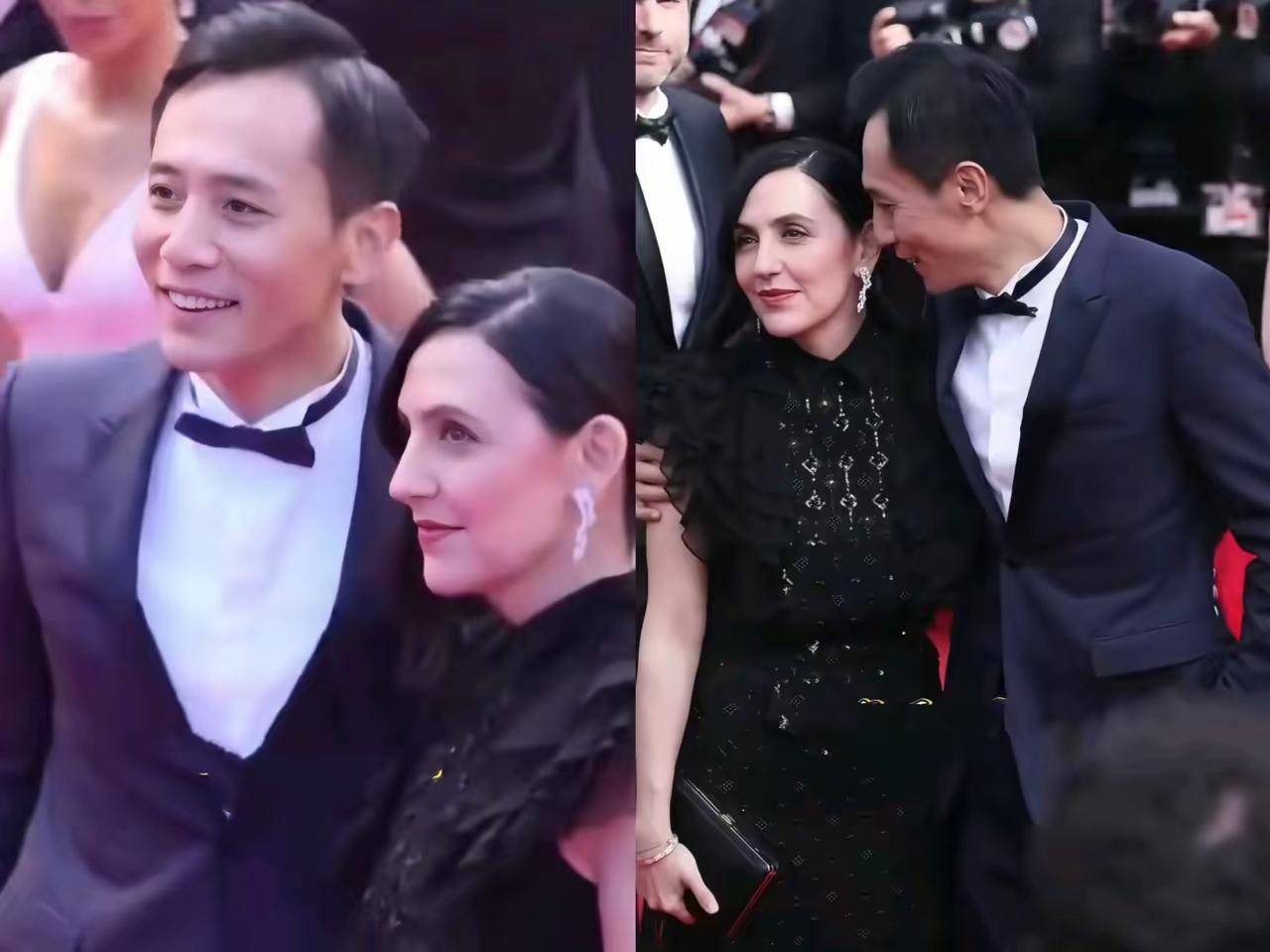 刘烨与妻子安娜在2026年第79届戛纳电影节“中国之夜”活动上的恩爱无比！