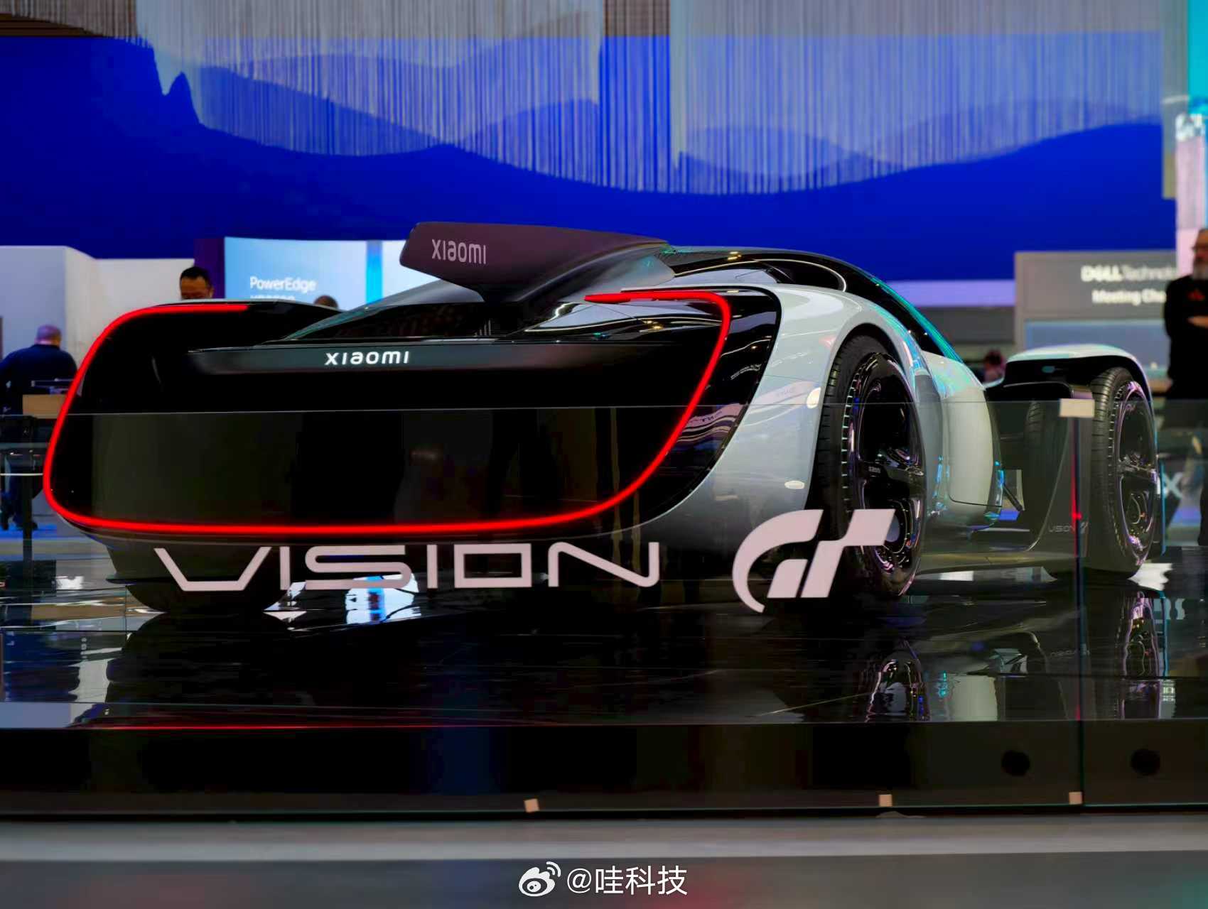小米VisionGT最动人的，不是夸张造型，而是由风塑形的克制。它不堆砌扰流件
