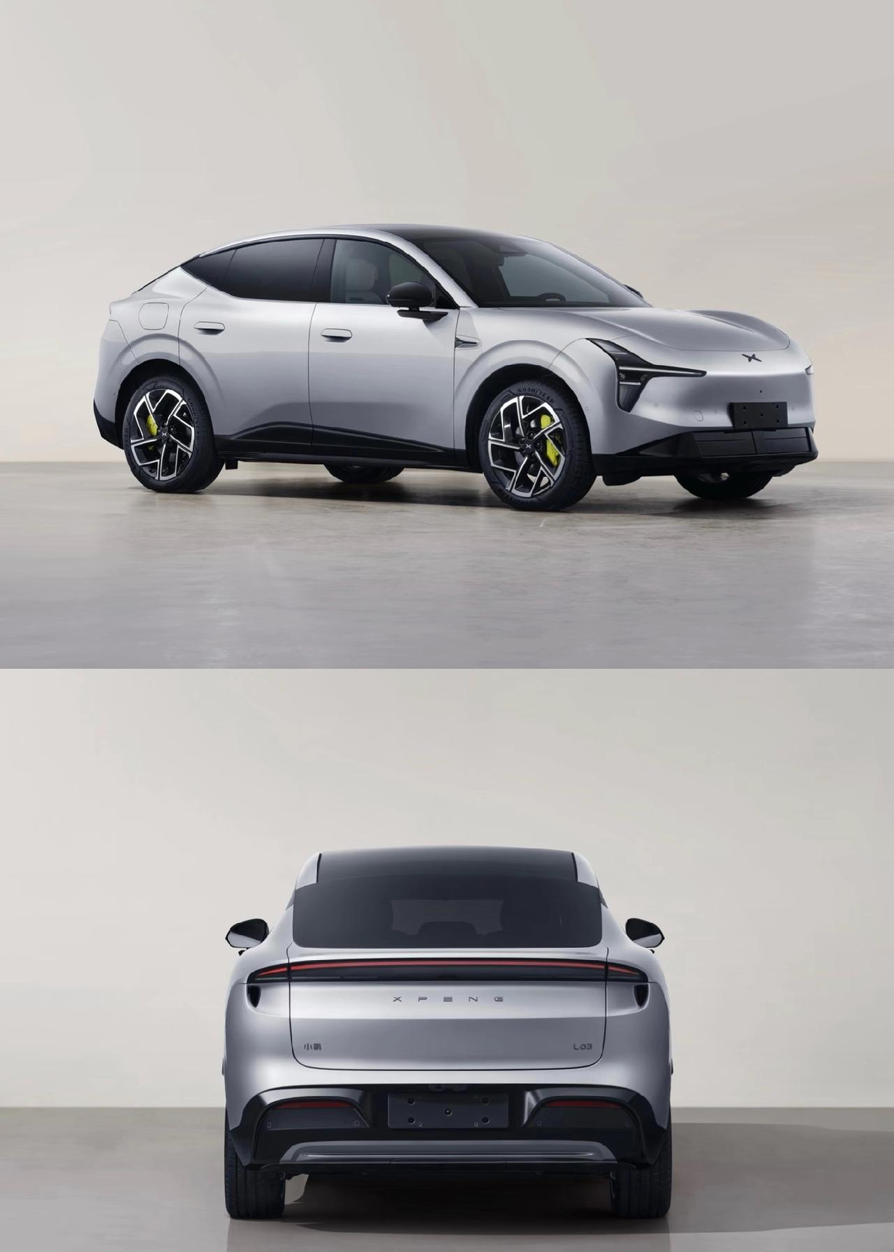 MONASUV上工信部啦：小鹏L03车身尺寸4650/4672x1920x