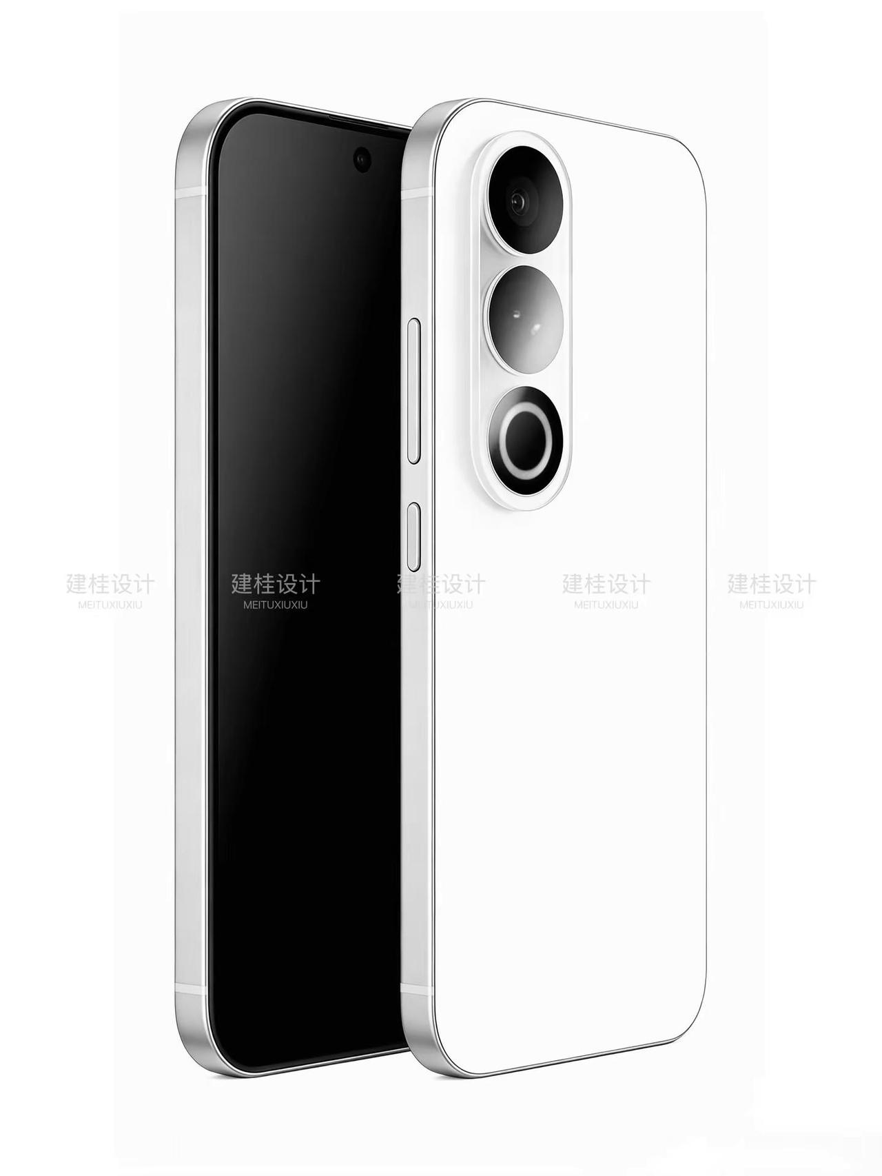 魅族23。如果魅族23设计成这样就太好了，完全别具一格的设计，三摄纵向排列，完全