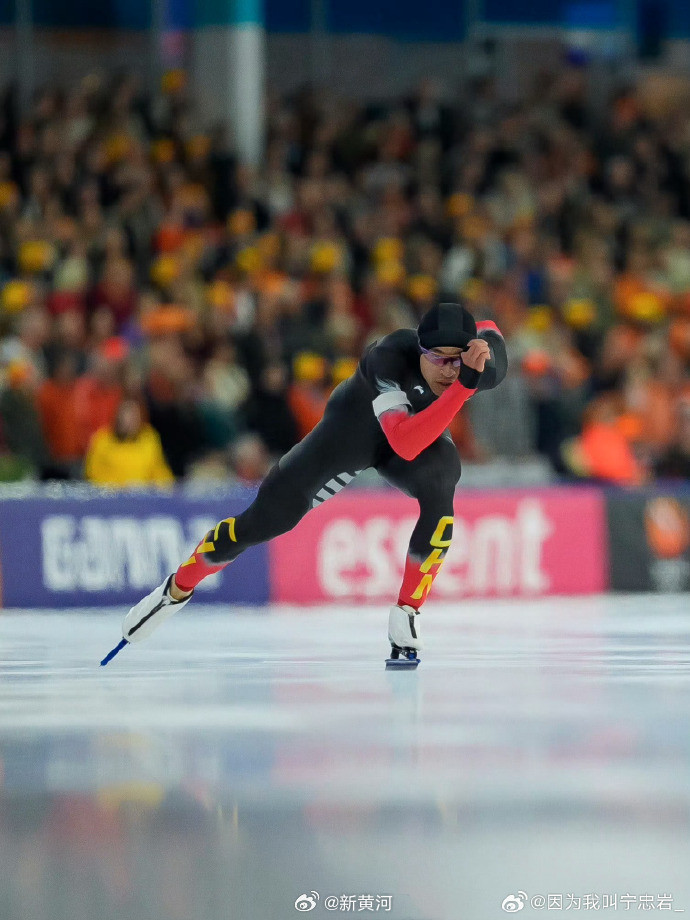 【#宁忠岩世锦赛铜牌发文#】#宁忠岩说永远为金牌而战#7日，速度滑冰运动员