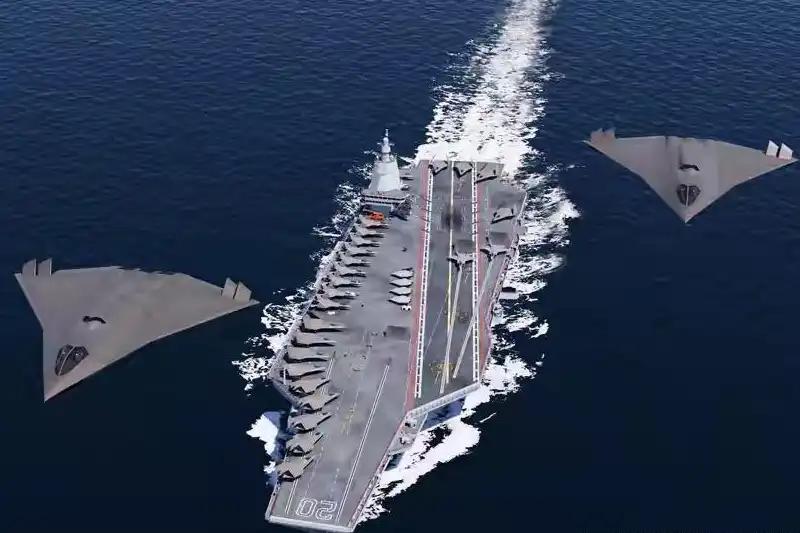 12万吨核动力巨兽！大连造船厂卫星照曝光：美军垄断神话彻底终结中国首艘核动力