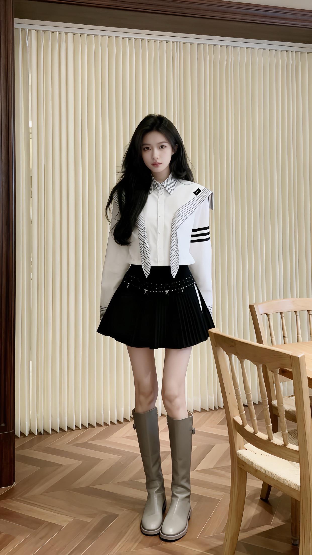 早春辣妹我先当了辣妹穿搭今日穿搭look显瘦穿搭韩系穿搭