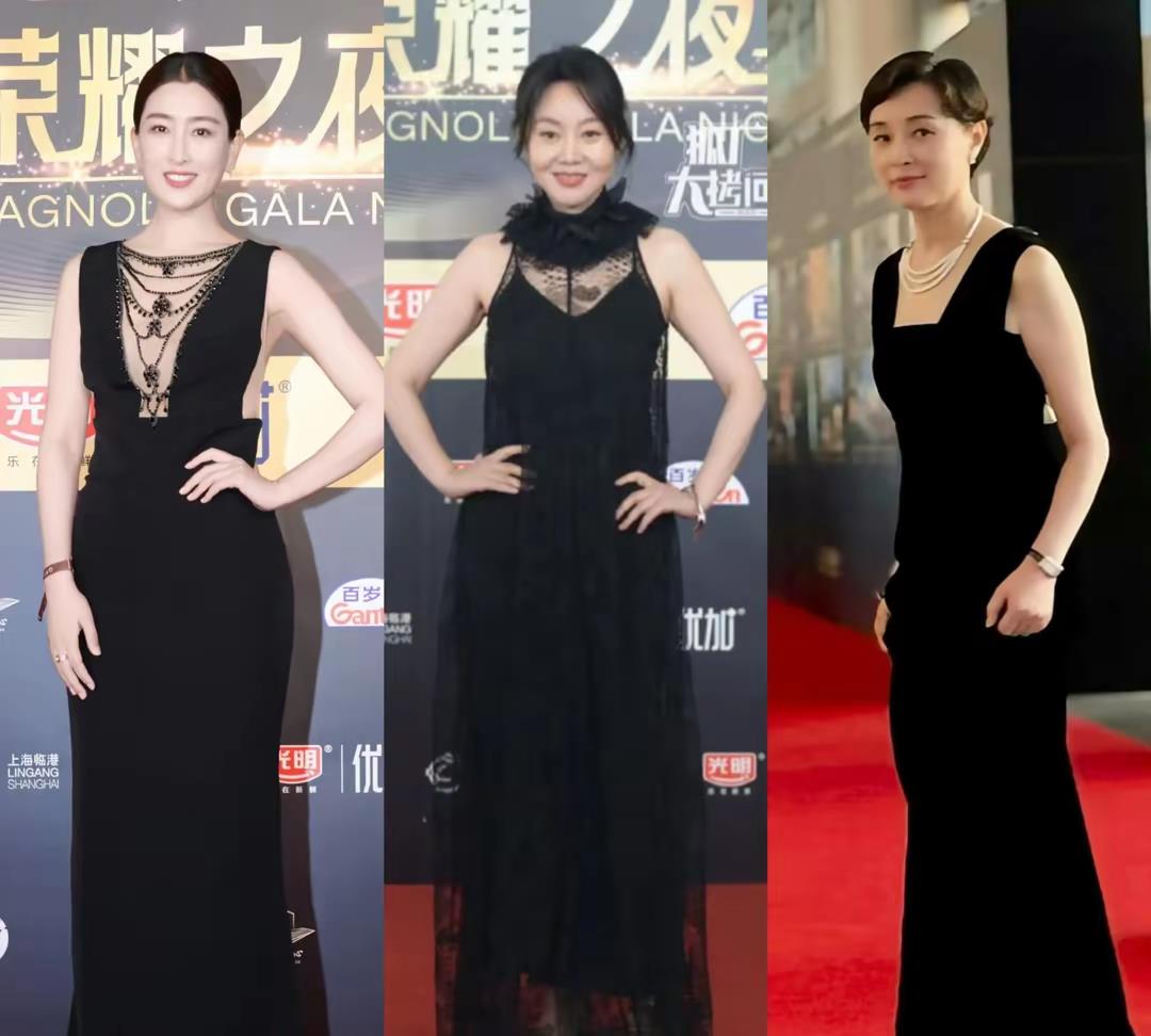 马苏赢麻了，完胜吴越、闫妮，比神仙姐姐还美白玉兰颁奖典礼上的马苏美极了，她穿着一