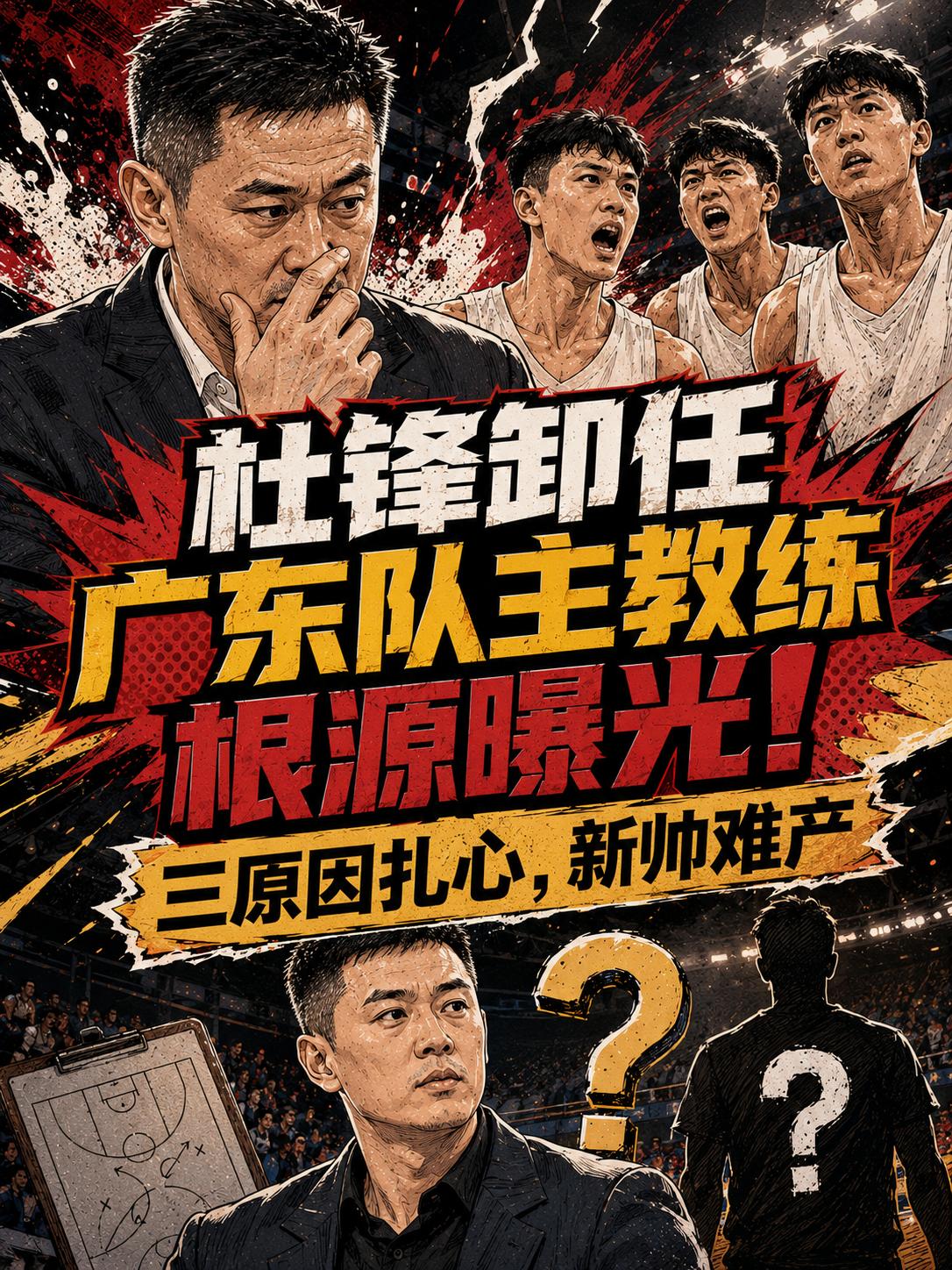 杜锋卸任广东队主教练的根源曝光，看来，杜锋的自尊心很强。但这也从侧面反映出了当下