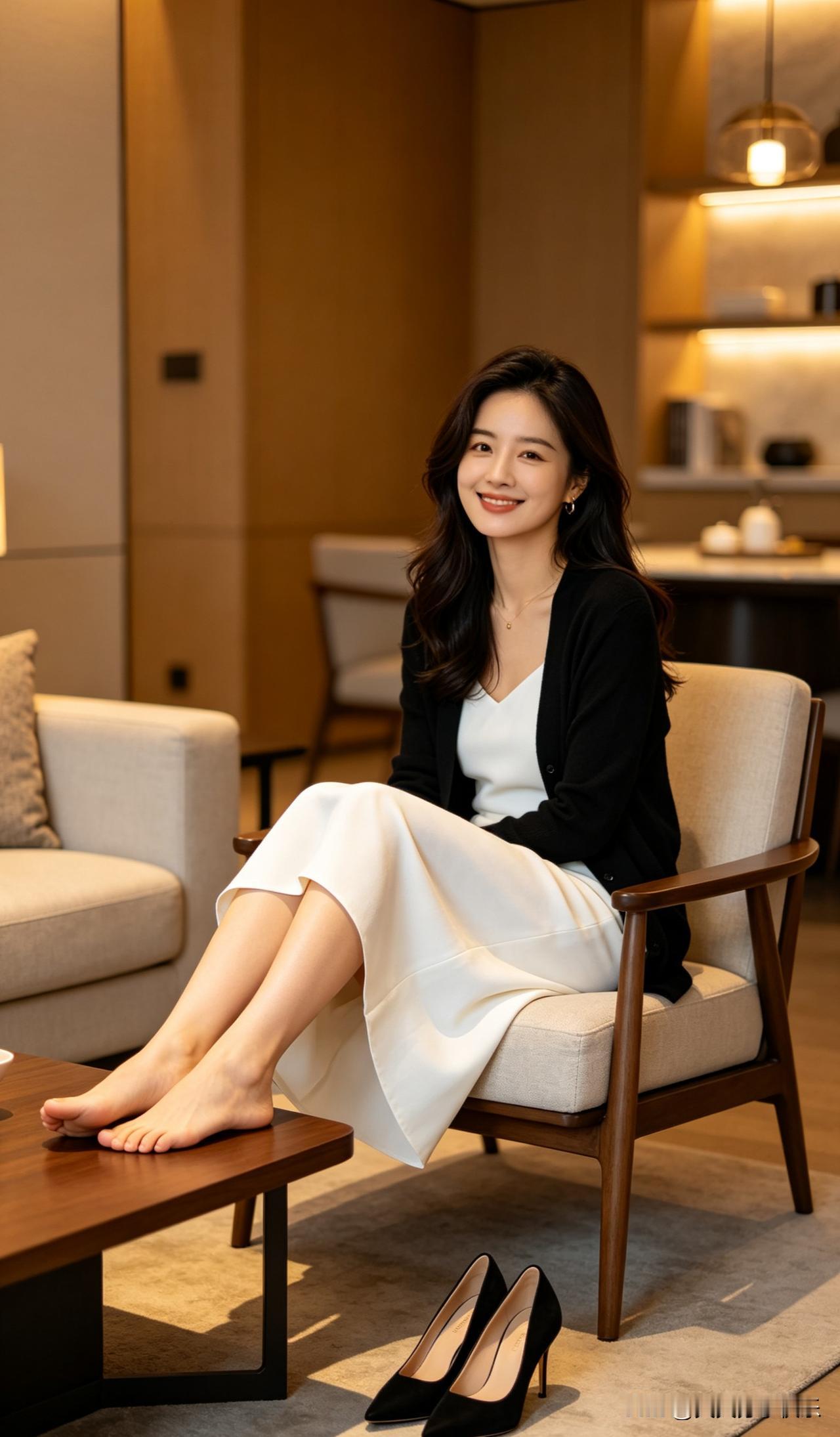 ai宝妈送完孩子上幼儿园，回家放松一下，宝妈太可爱了。ai宝妈宝妈宝妈ai