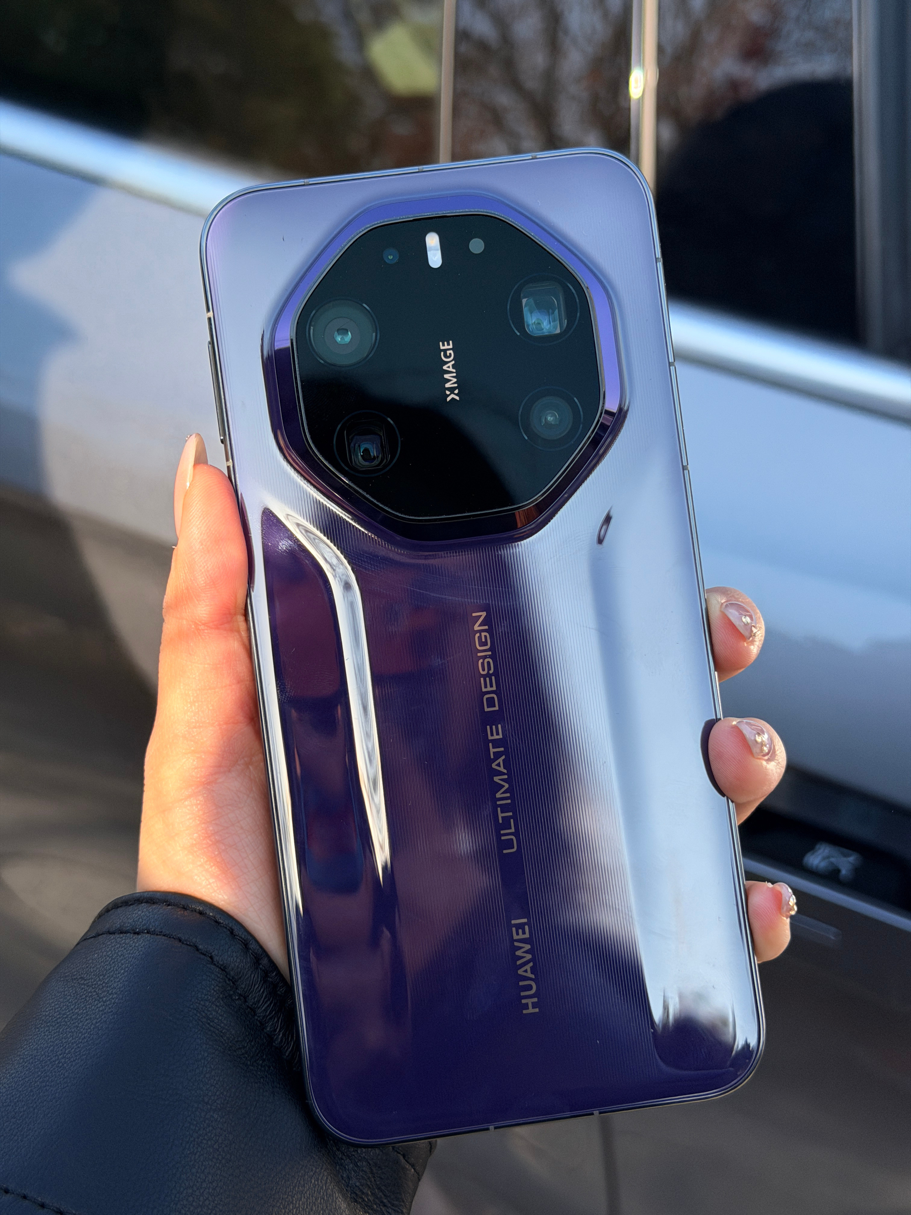 送给大晨子的华为Mate80RS到了质感绝了！图三笑死我了合肥·合肥大剧院