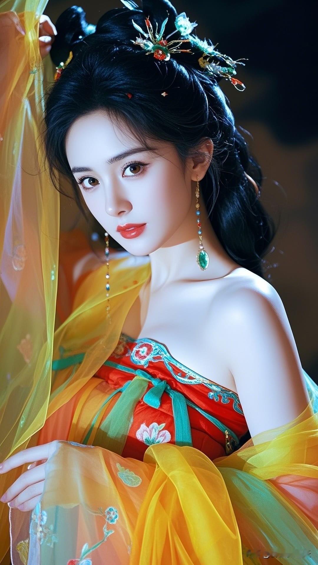 每颗星星都提着一盏小灯笼，来照亮一小块天空。美女人像群高清美女