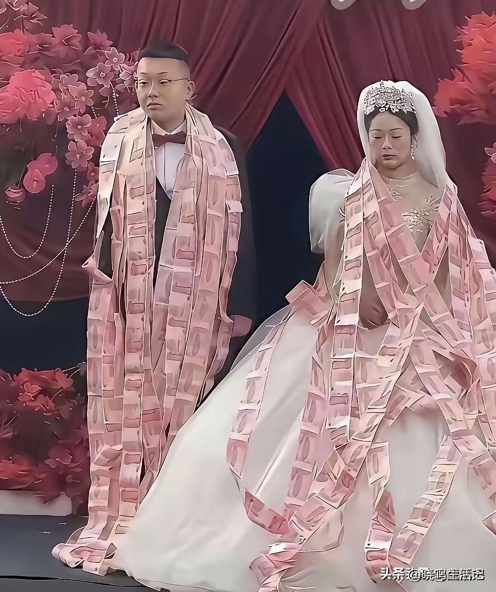 请用一句话，形容一下这个婚礼现场[作揖]