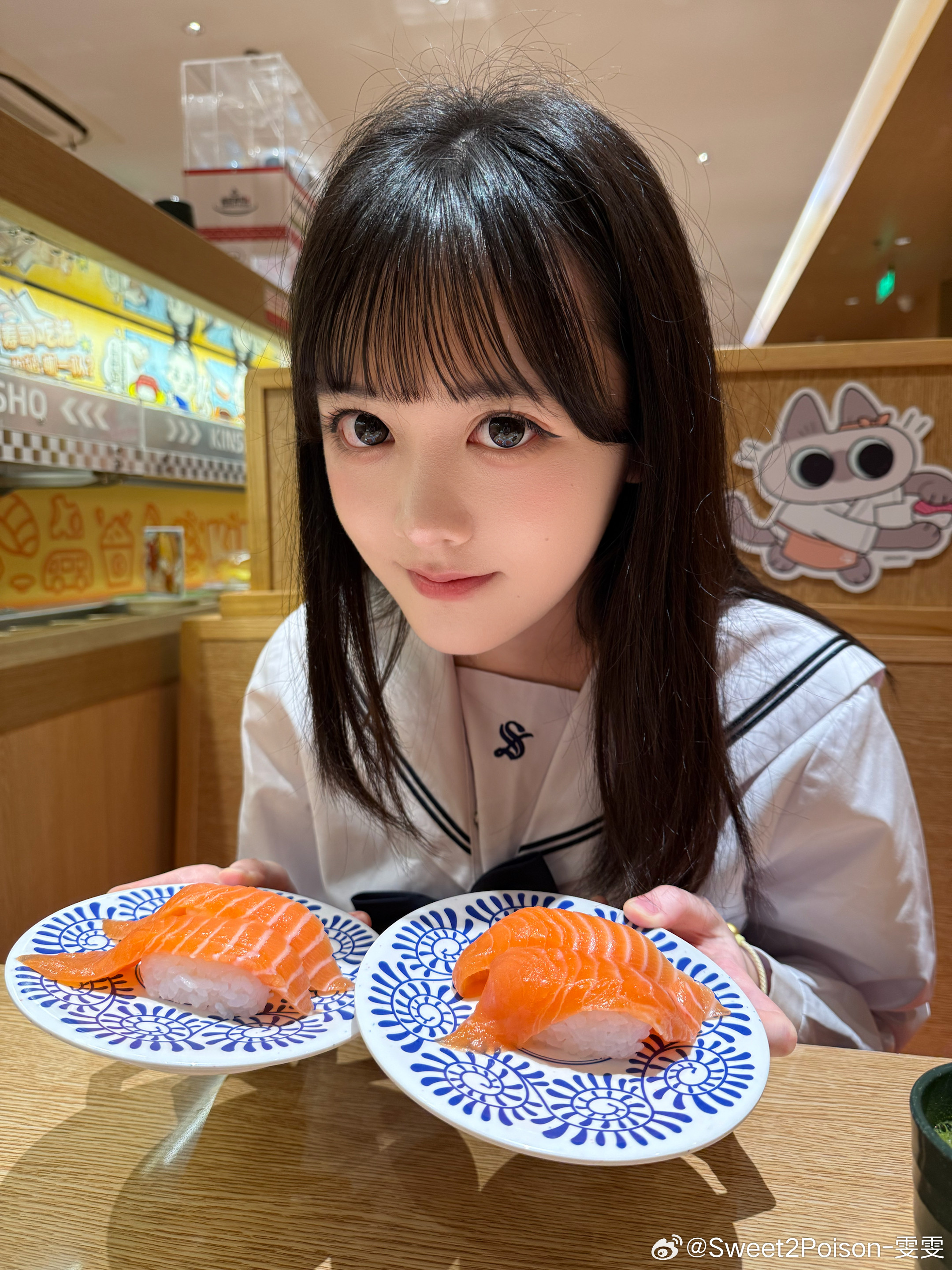 三文鱼和鹅肝寿司为什么这么好吃，雯雯可以一口气吃十盘