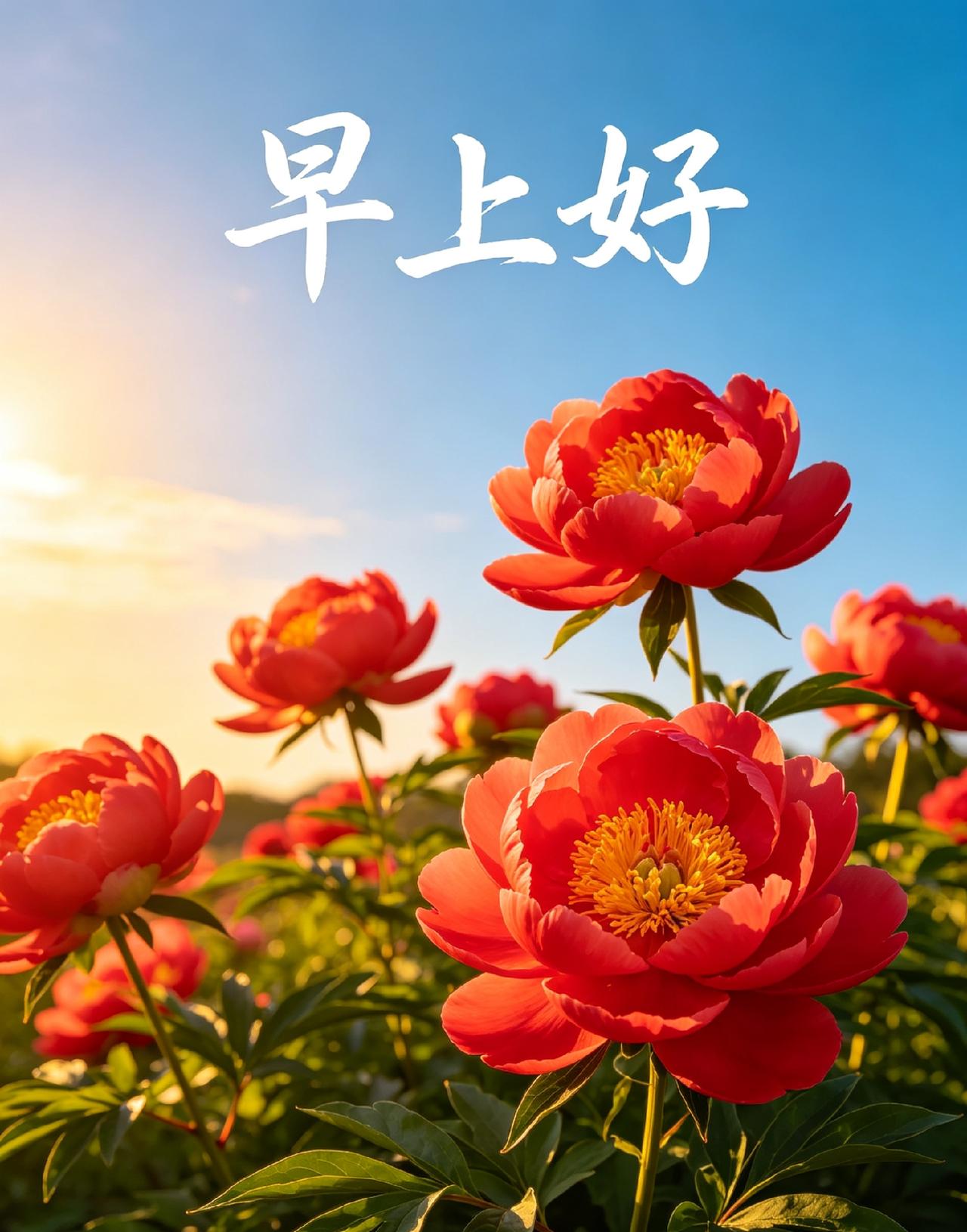 🌸早上好🌸心宽人舒畅，童心岁月香，声声问候暖，句句送吉祥。平安胜千