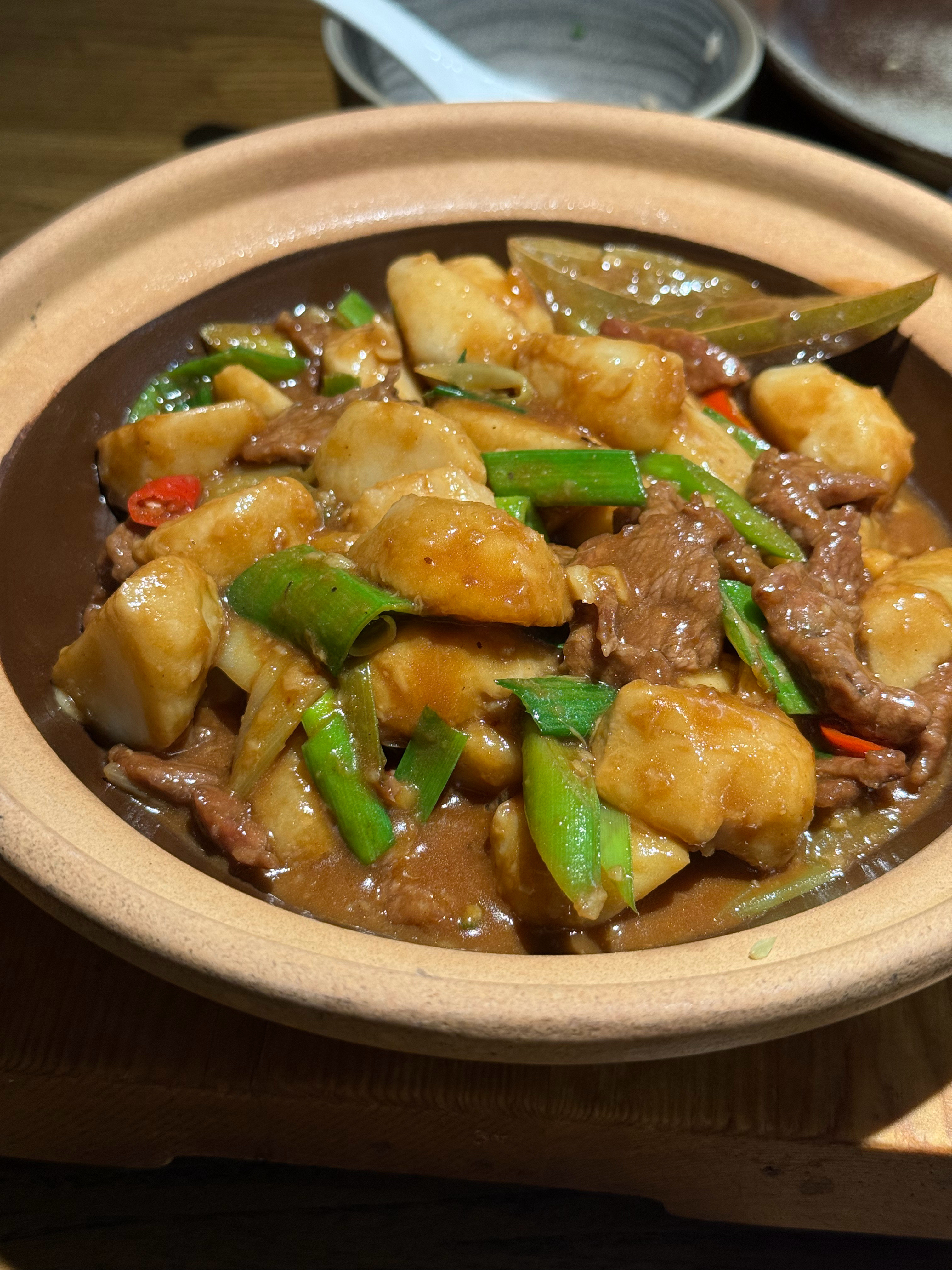 出门觅食，今天试了试武夷山菜，好吃～​​​