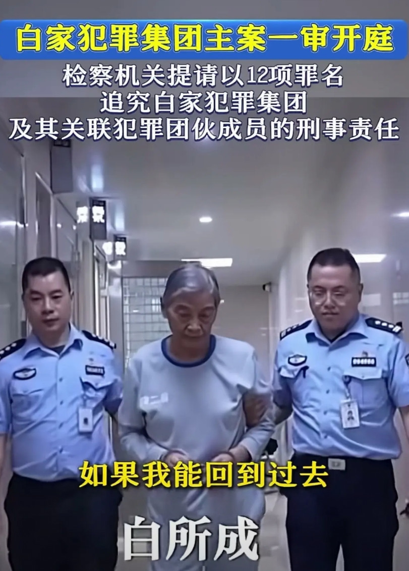 曾经的果敢王白所成，面对镜头凄凉的说: