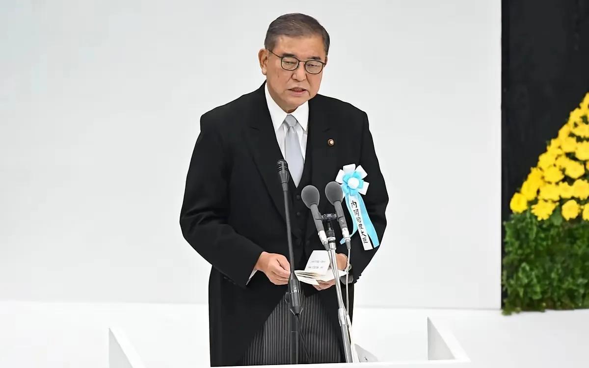 日本投降纪念日，靖国神社人山人海，石破茂公开表态，不提道歉反省虽然没有按