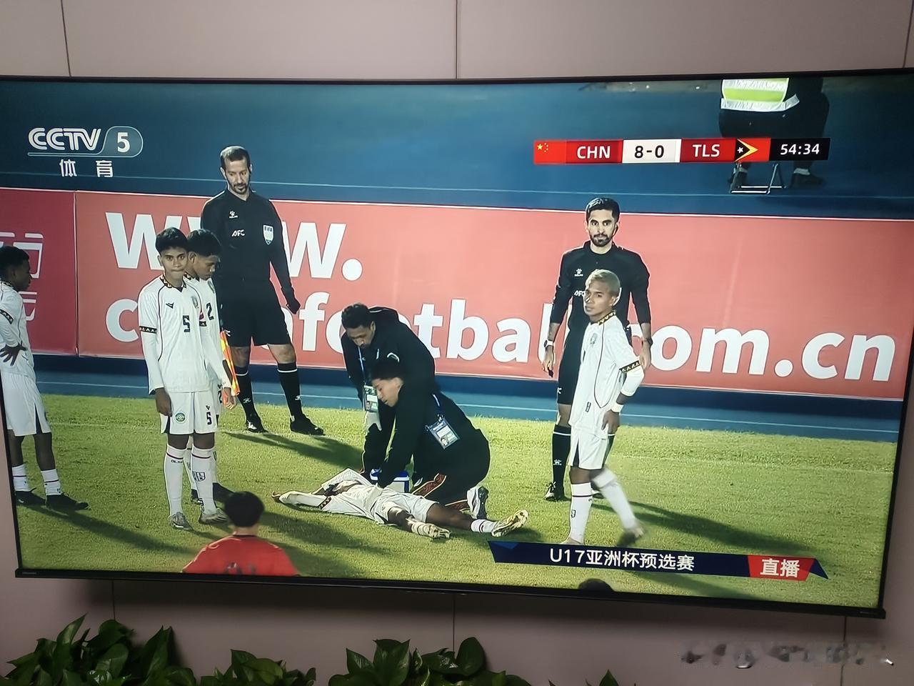 哇塞！这么牛逼啊！才踢了55分钟，中国u17在亚洲杯预选赛就8:0大胜东帝汶?