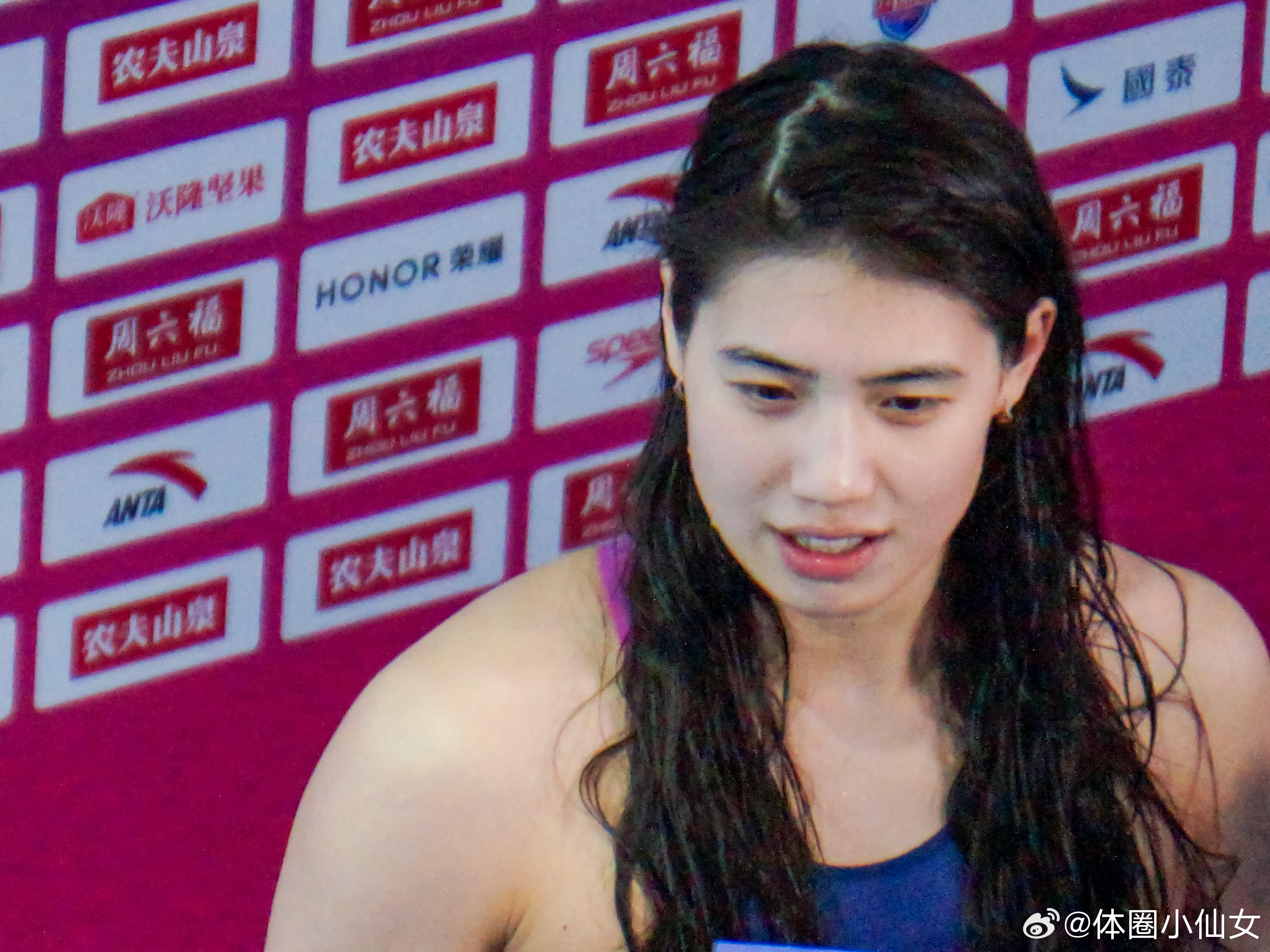 张雨霏美到我失语！实力与颜值并存！