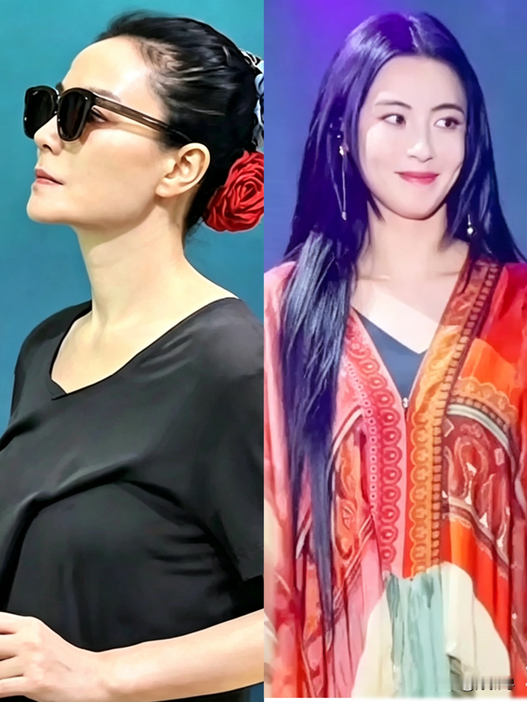 全网炸锅！现在都说张柏芝中年全面超越王菲？年轻时俩人本来就是顶级颜值之争，王菲是清冷英气的超模方脸，