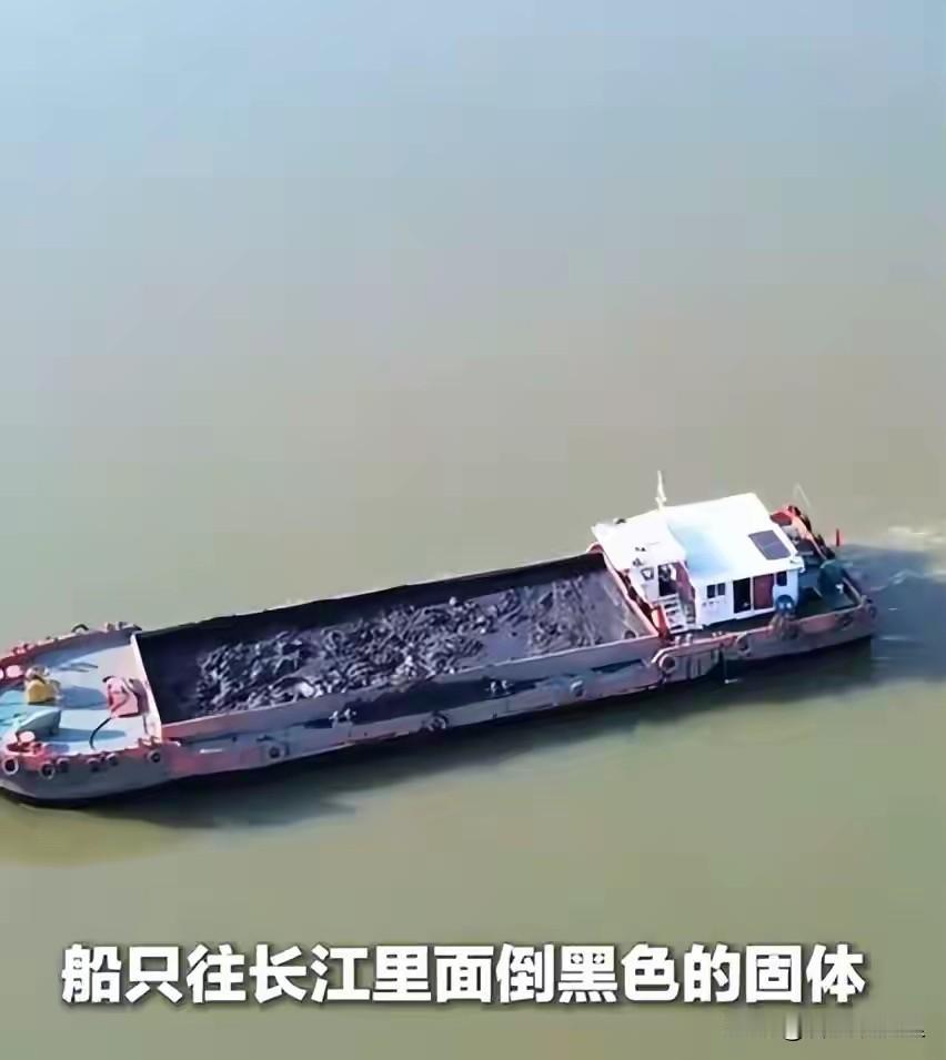 往长江倒黑泥的调查结果出来了，淤泥具备污染性，11人被问责！9月6号，一位环