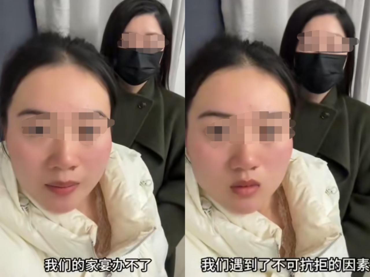 湖南灿灿18号的刨猪宴又取消了！湖南灿灿今天和背后网友大姐出镜说明了情况，因为