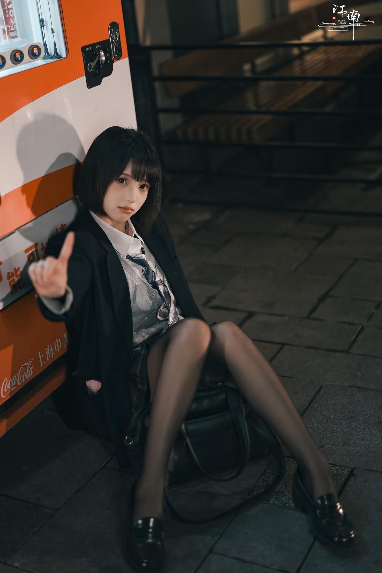 夜景jk.佳能r62加rf501.4没有人能拒绝姐姐风我拍出的宿命感照片j