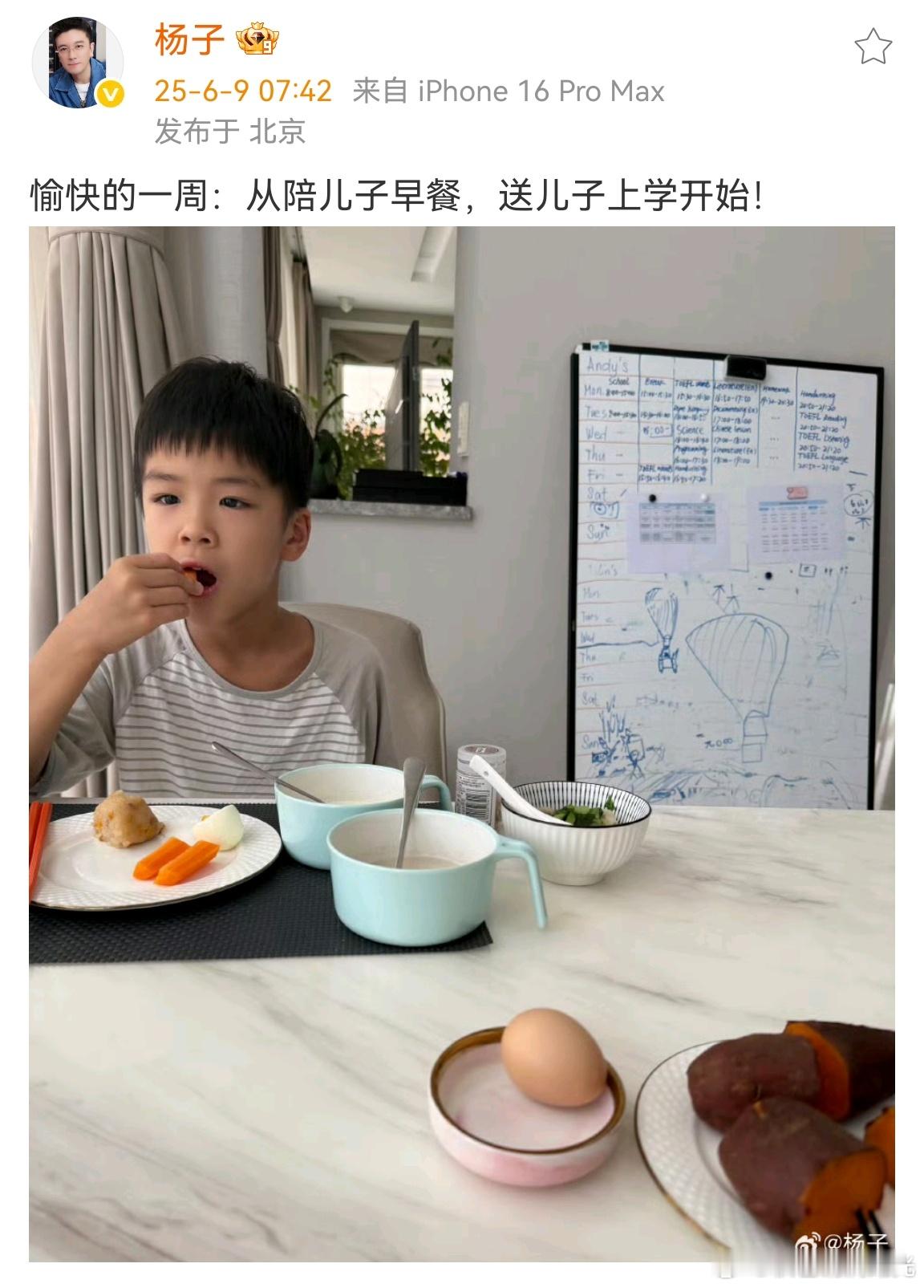 杨子晒儿子正脸照杨子晒儿子杨子儿子​​​