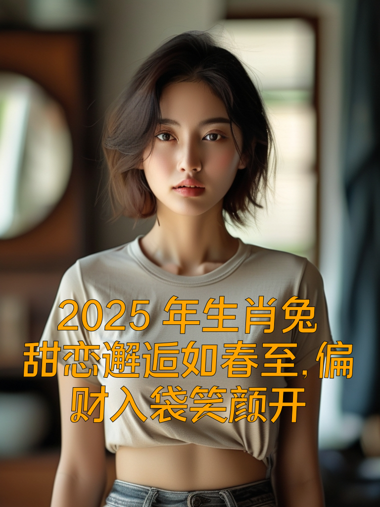 2025年生肖兔：甜恋邂逅如春至，偏财入袋笑颜开