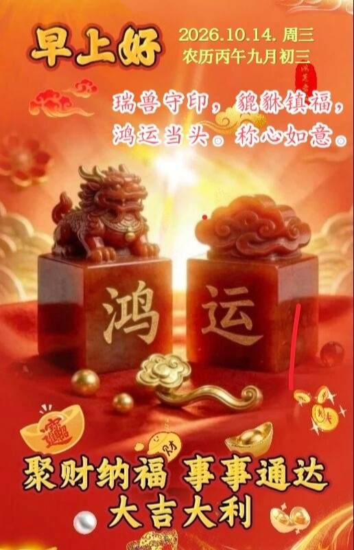 🌹💖露染天地渐生寒💝🌷💞²º²⁶/10.14.九月初五💕🌺周三快